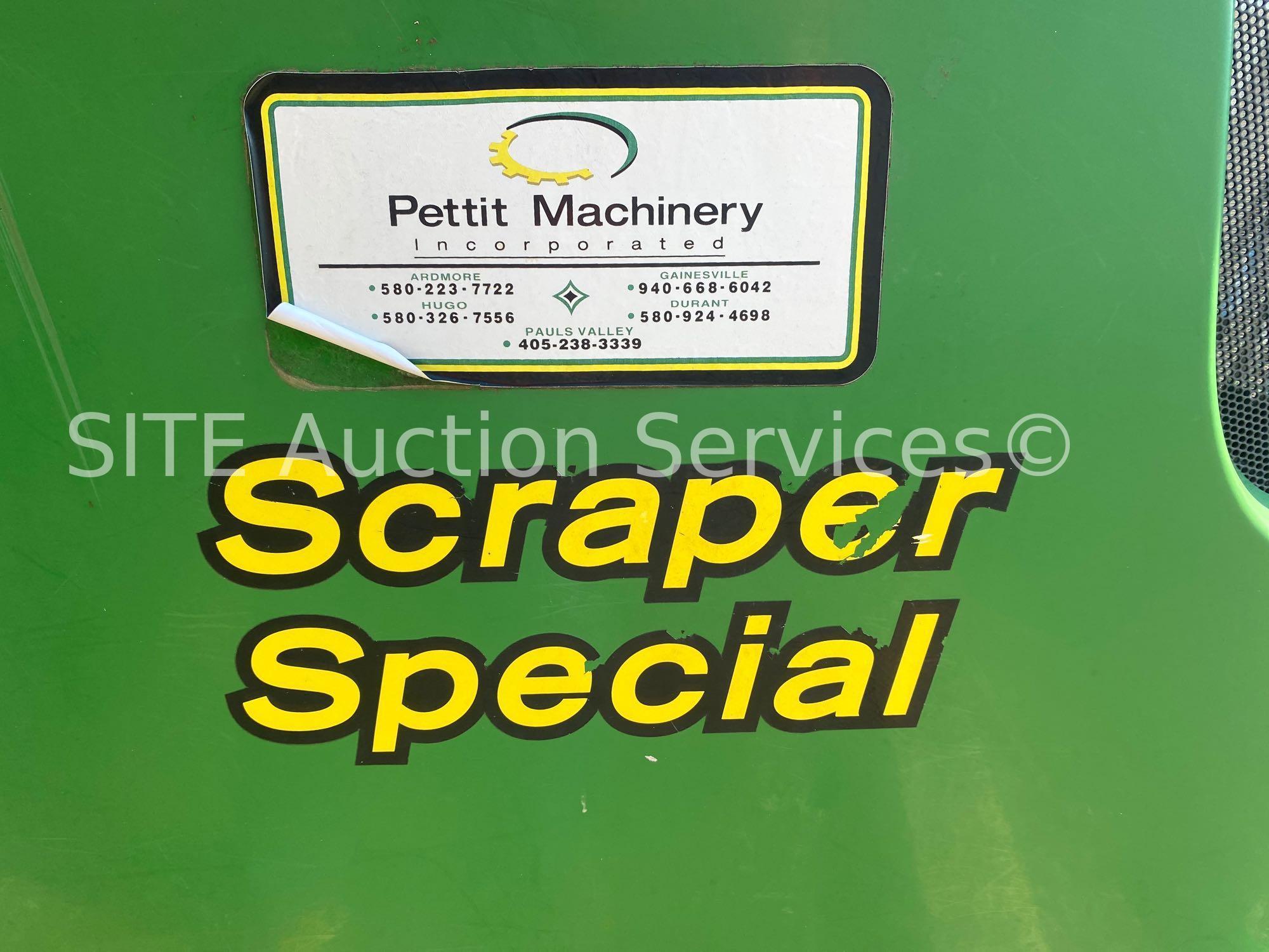 2014 John Deere 9510R Scraper Special Tractor