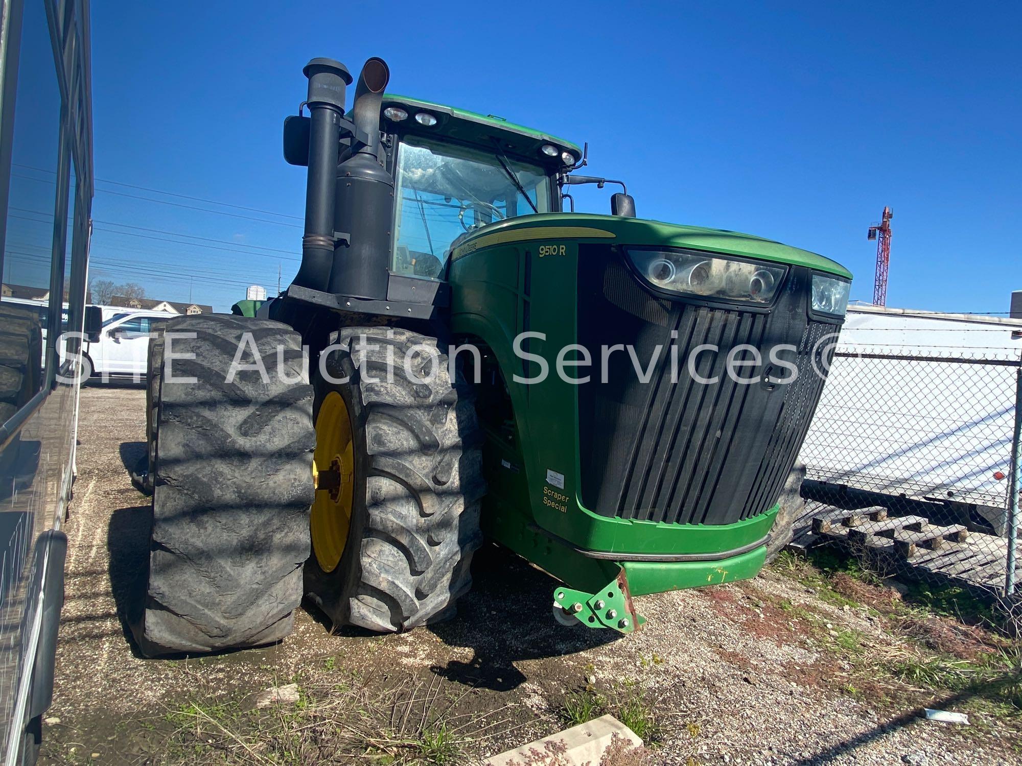 2014 John Deere 9510R Scraper Special Tractor