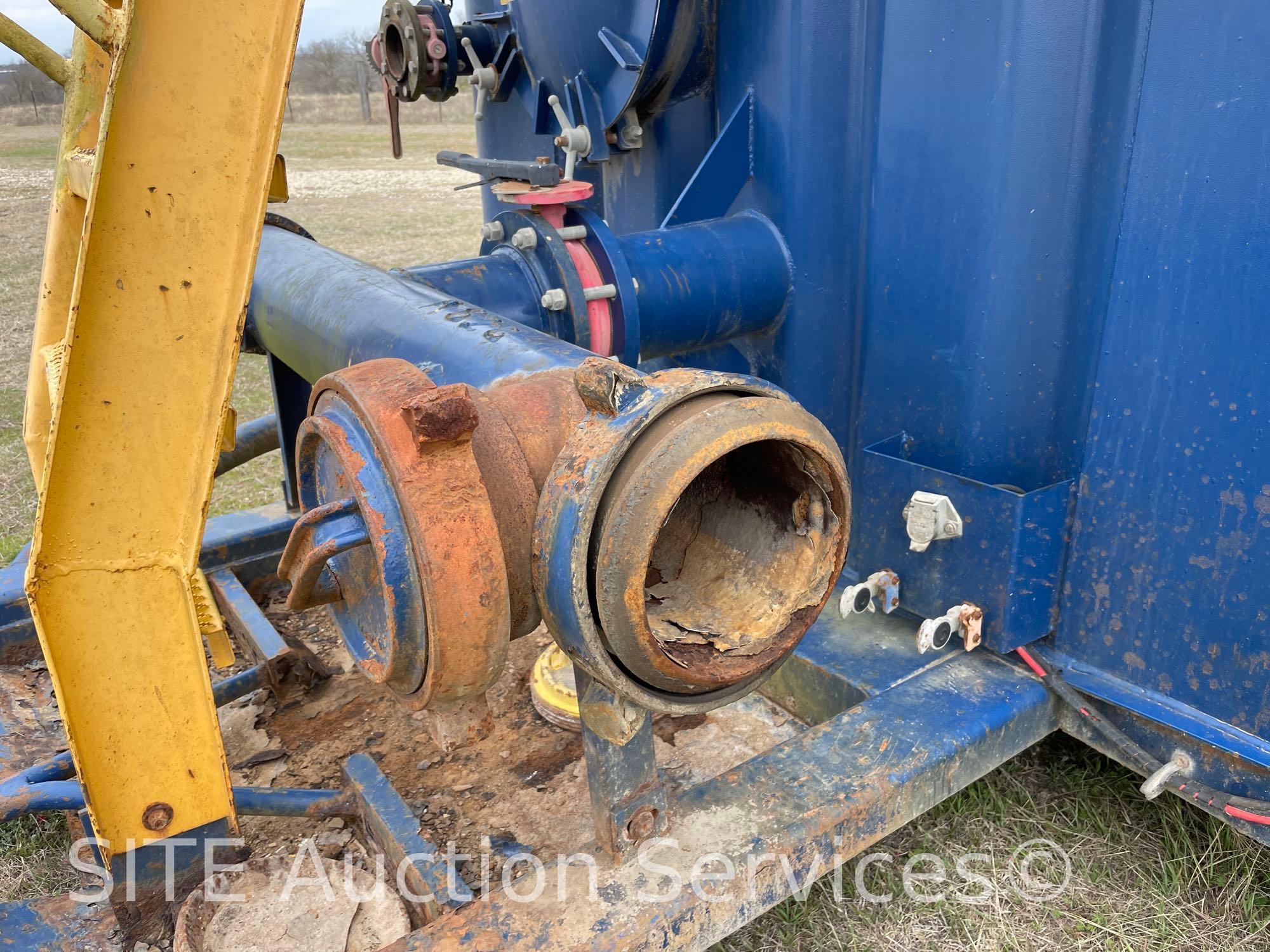 2006 Dragon 500BBL V Bottom Frac Tank
