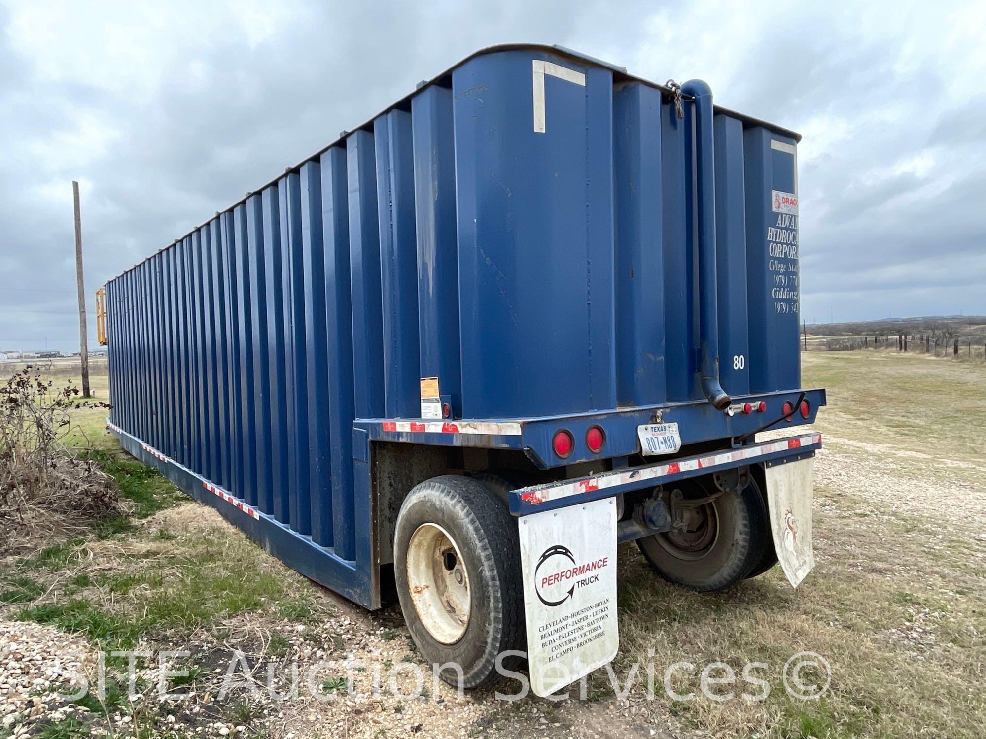 2006 Dragon 500BBL V Bottom Frac Tank