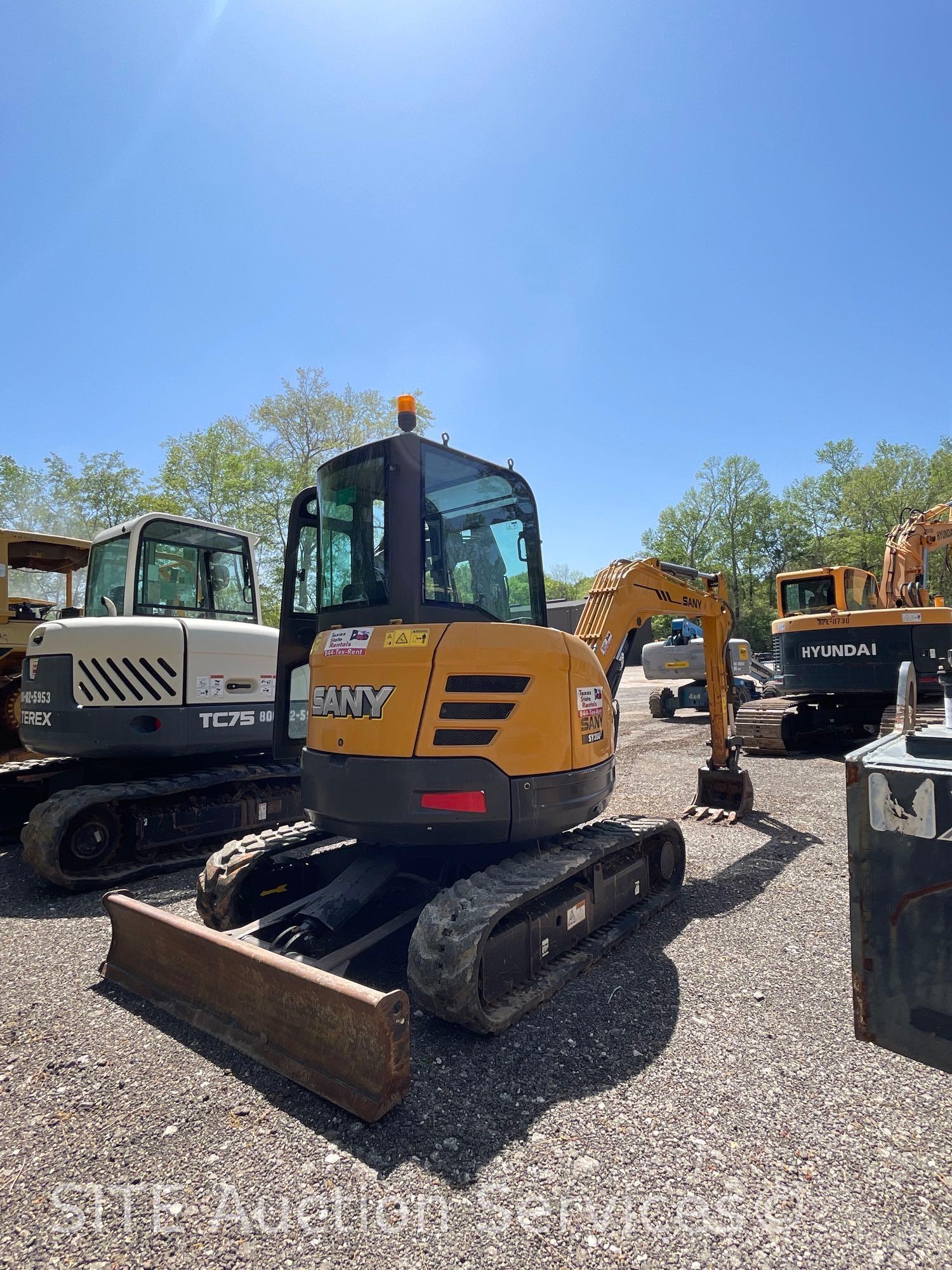 2015 Sany SY35U Compact Excavator
