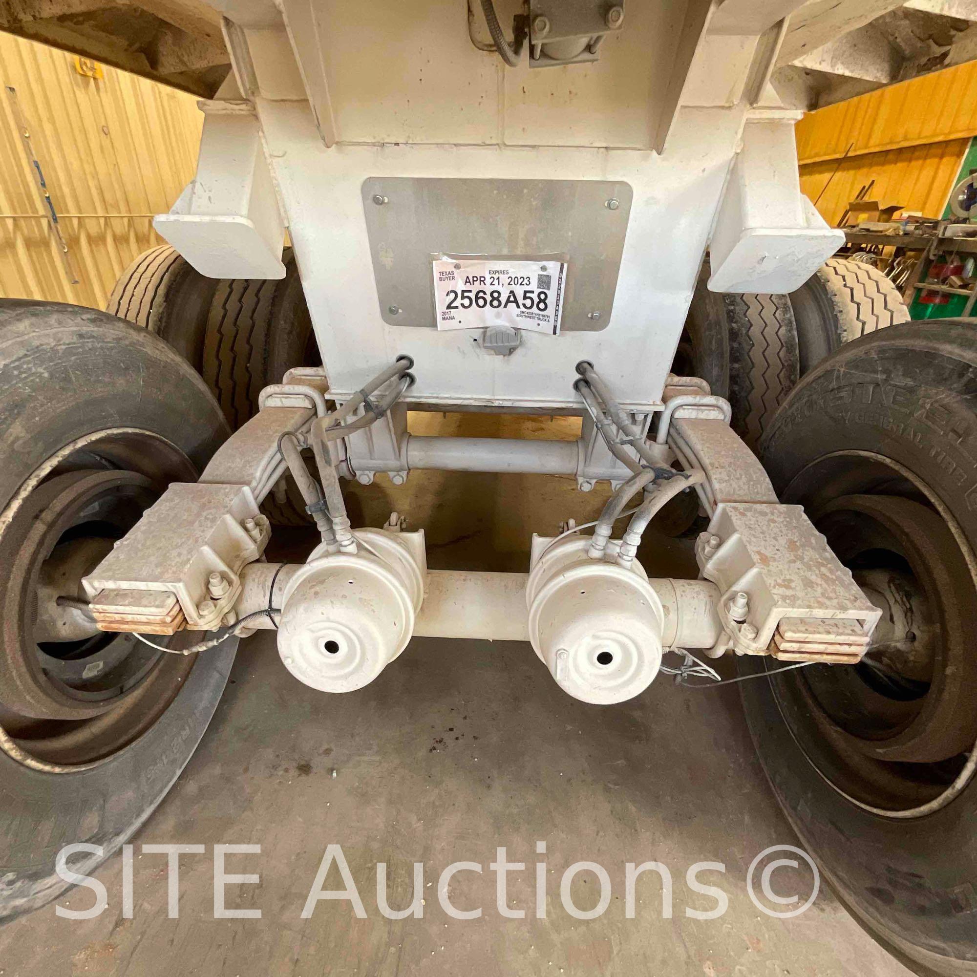 2017 Manac T/A End Dump Trailer