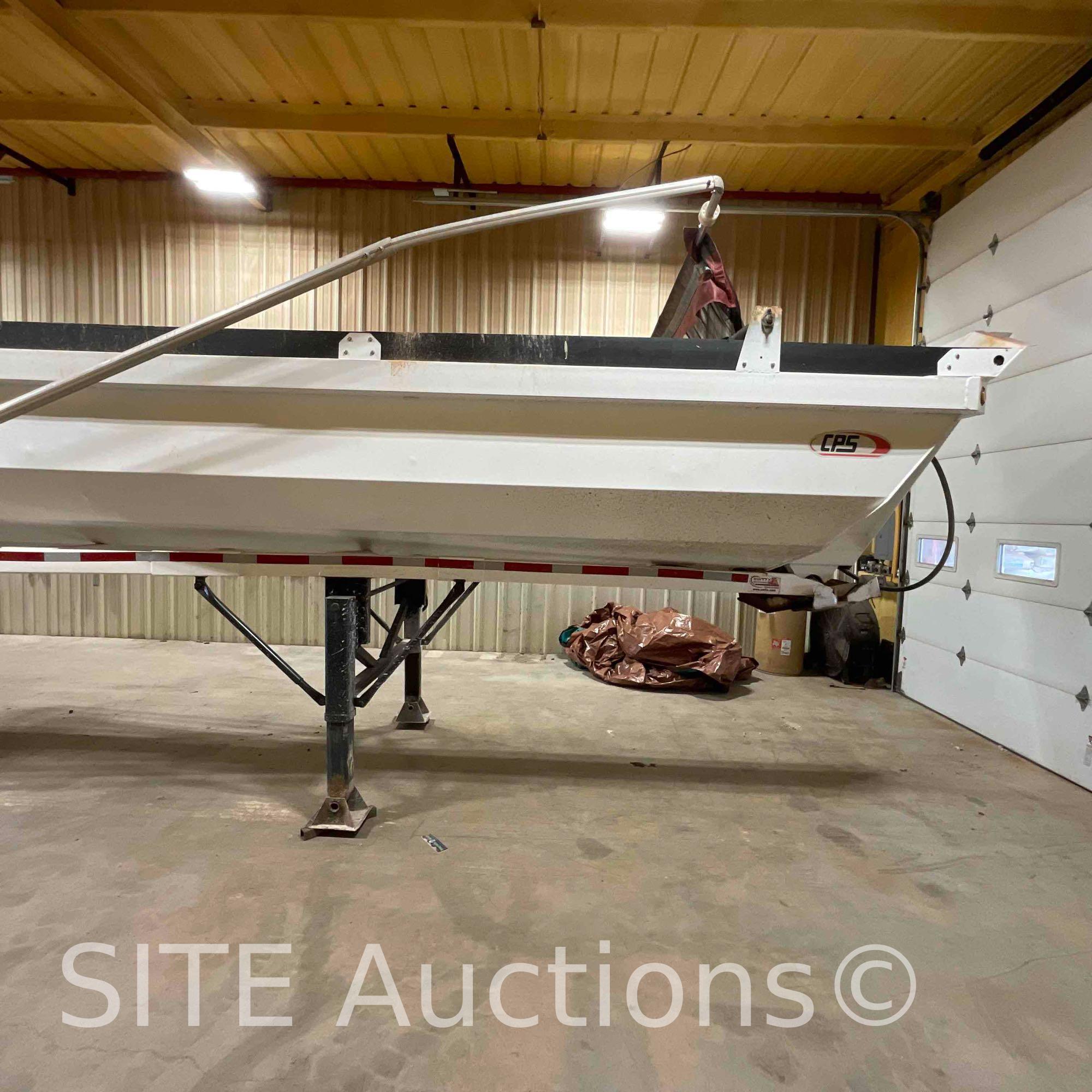 2017 Manac T/A End Dump Trailer