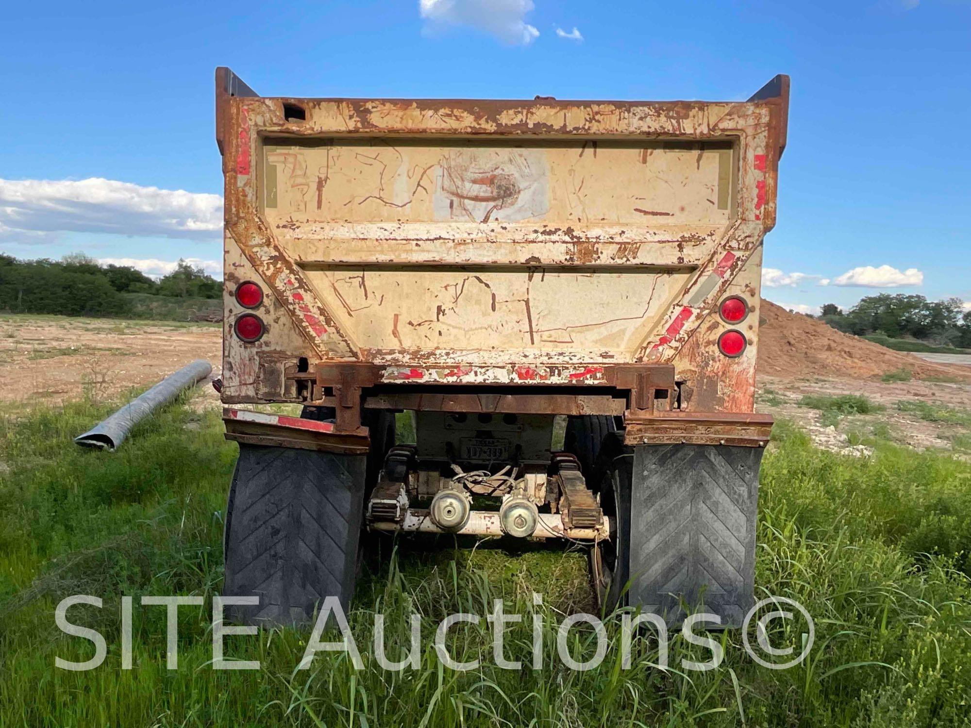 2000 CPS TSTD32 T/A End Dump Trailer