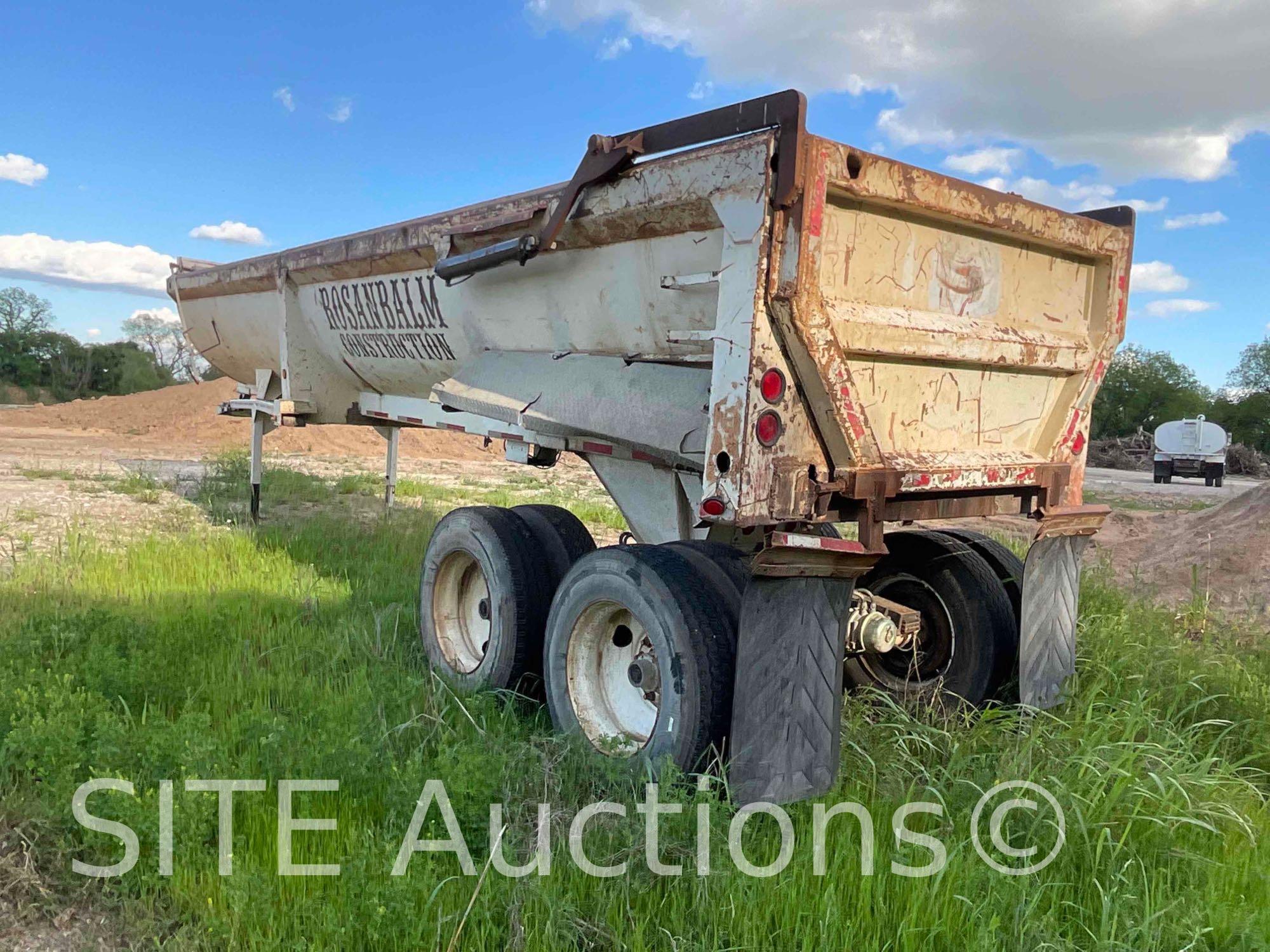 2000 CPS TSTD32 T/A End Dump Trailer
