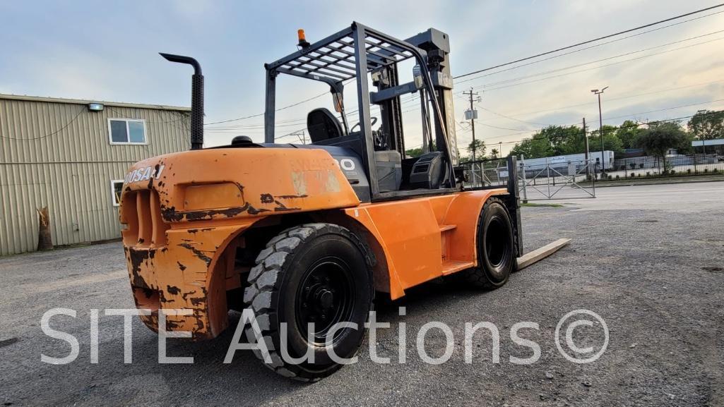 2009 Doosan D80 Rough Terrain Forklift
