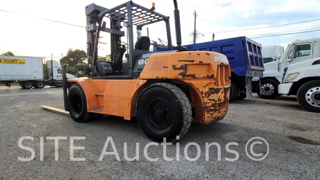 2009 Doosan D80 Rough Terrain Forklift
