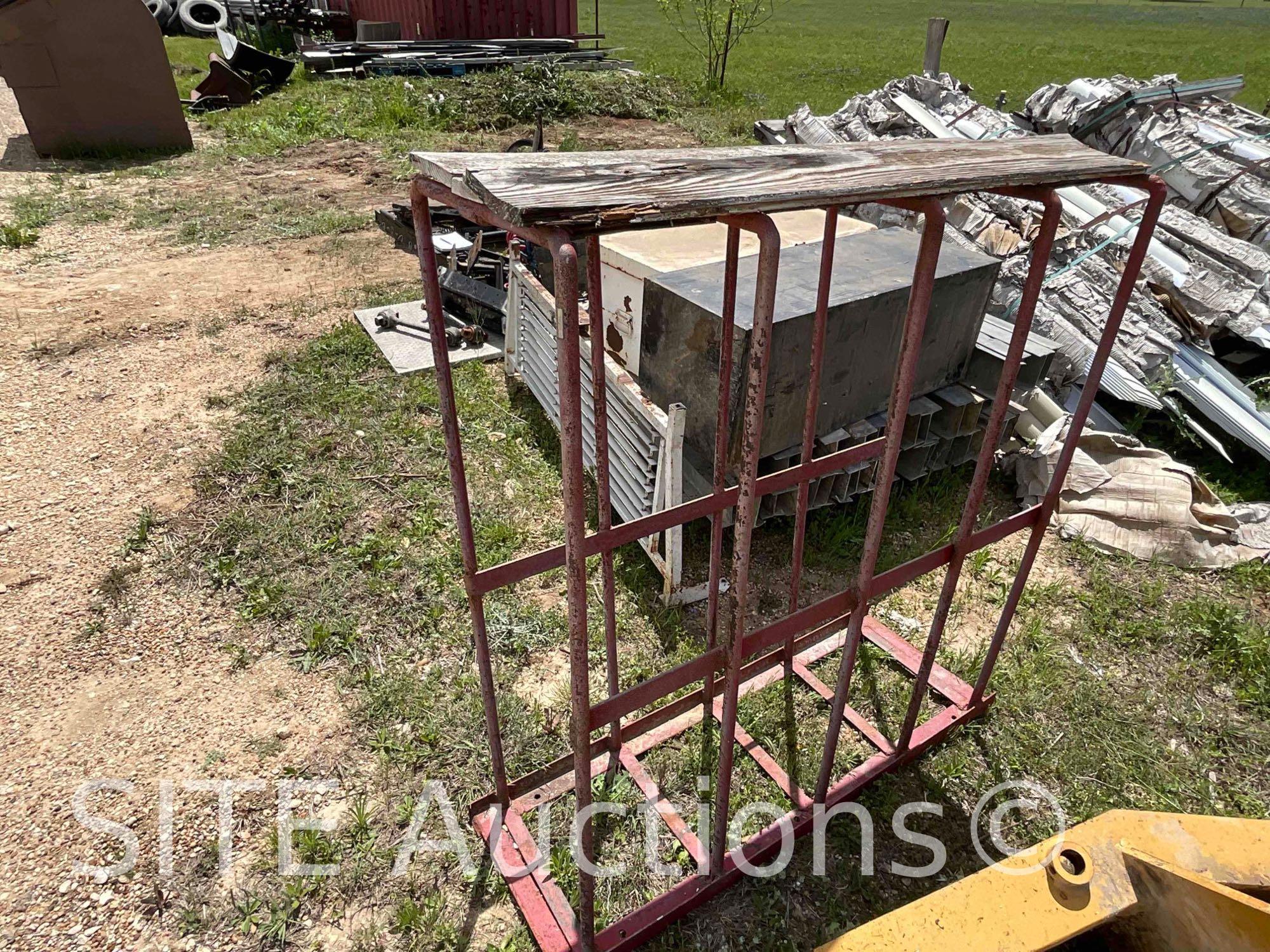 Qty. of Tool Boxes & Tire Cage