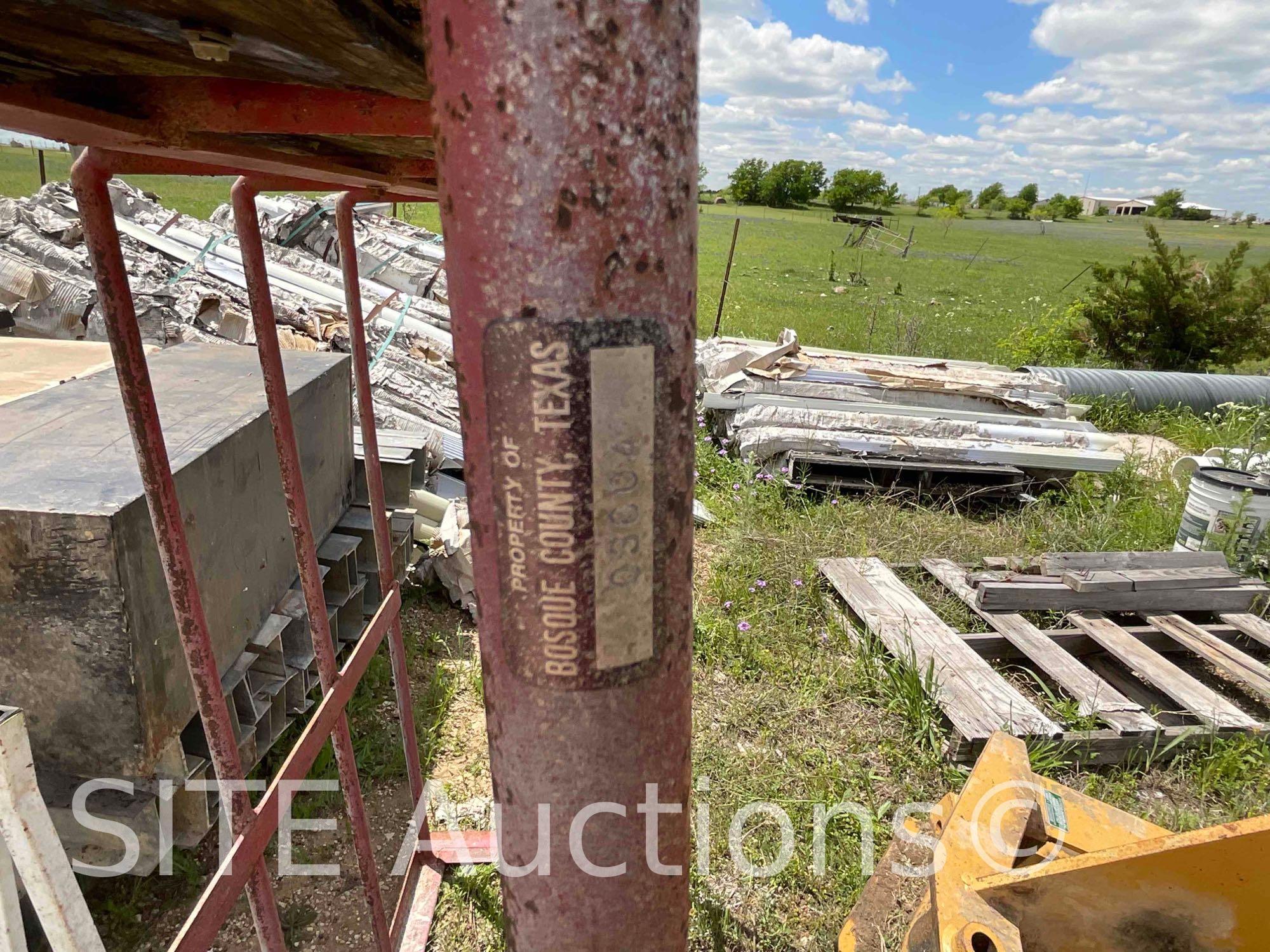 Qty. of Tool Boxes & Tire Cage