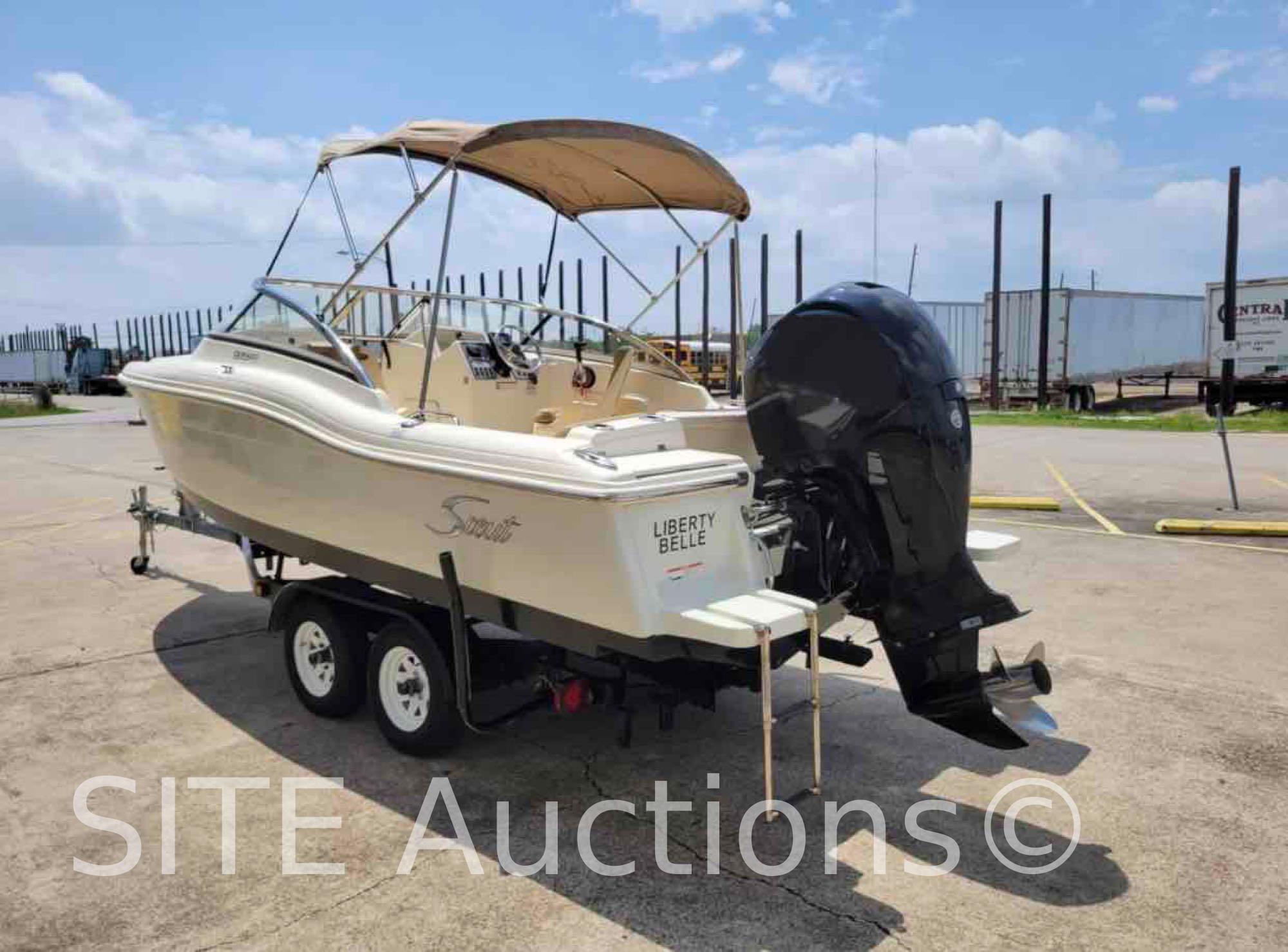 2020 Scout Dorado 20ft. Boat with Trailer
