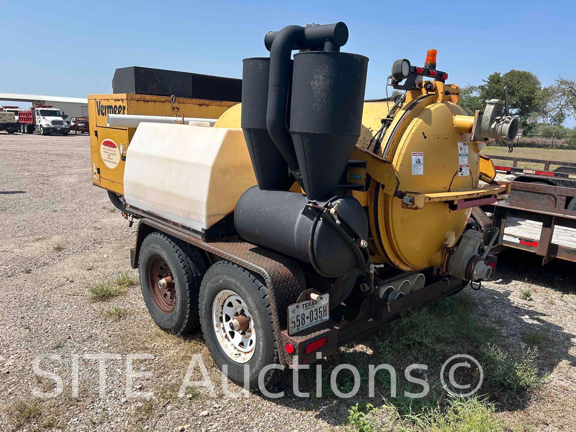 2014 Vermeer V500LE-HD T/A Hydrovac Trailer