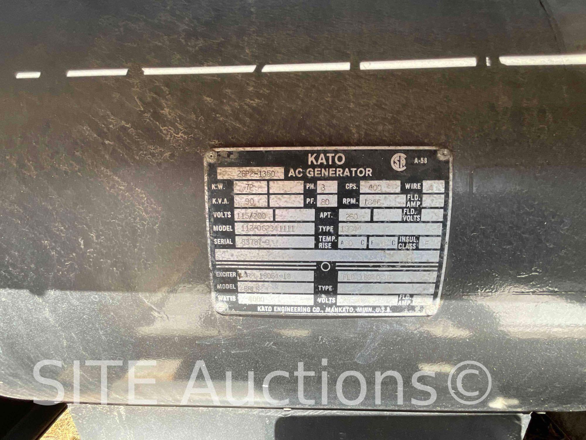 Stewart & Stevenson TM4900 Portable Ground Power Unit