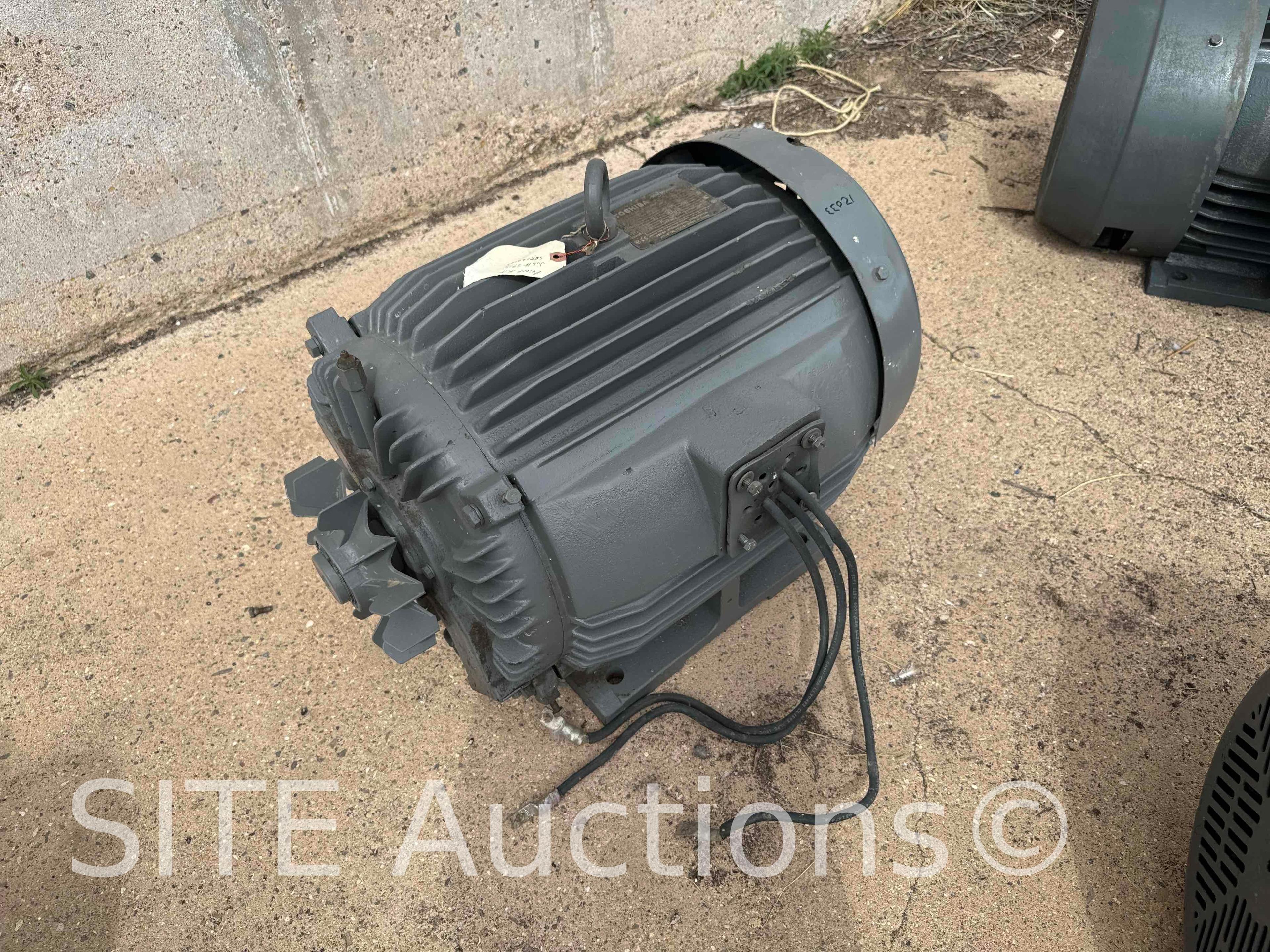 Toshiba 75HP Electric Motor - UNUSED