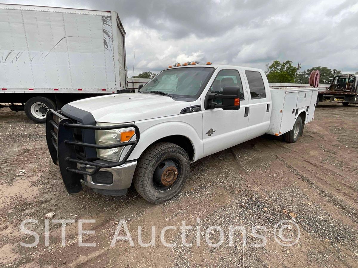 2013 Ford F350 SD Crew Cab Service Truck