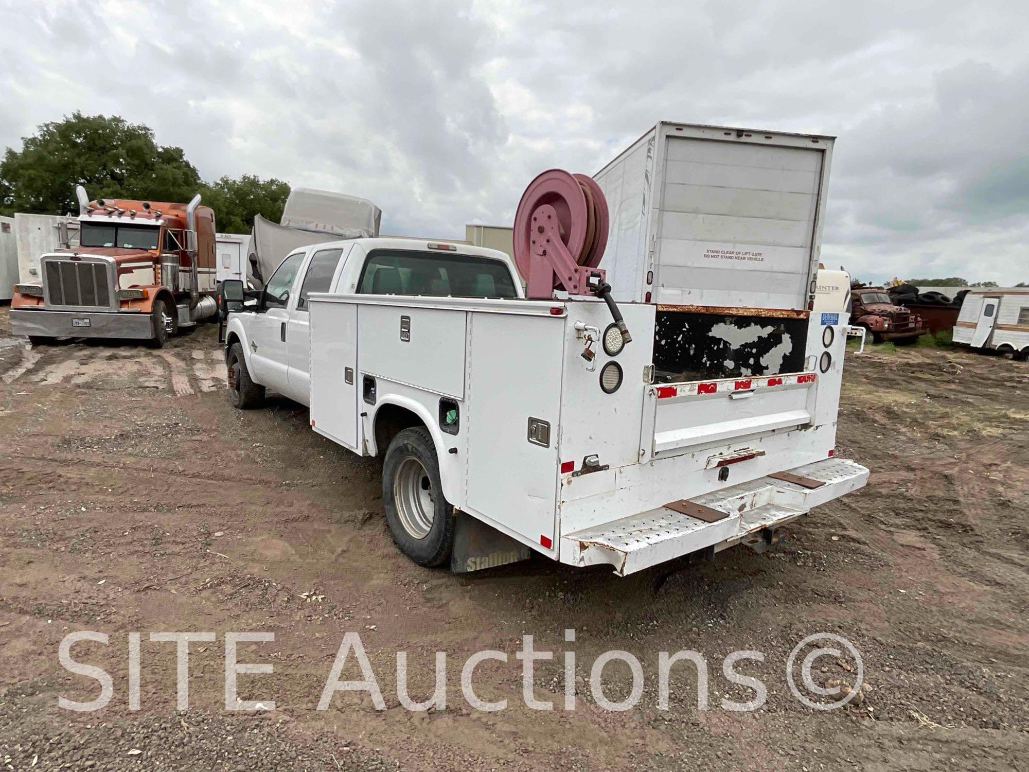 2013 Ford F350 SD Crew Cab Service Truck