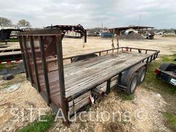 R&D T/A Flatbed Trailer