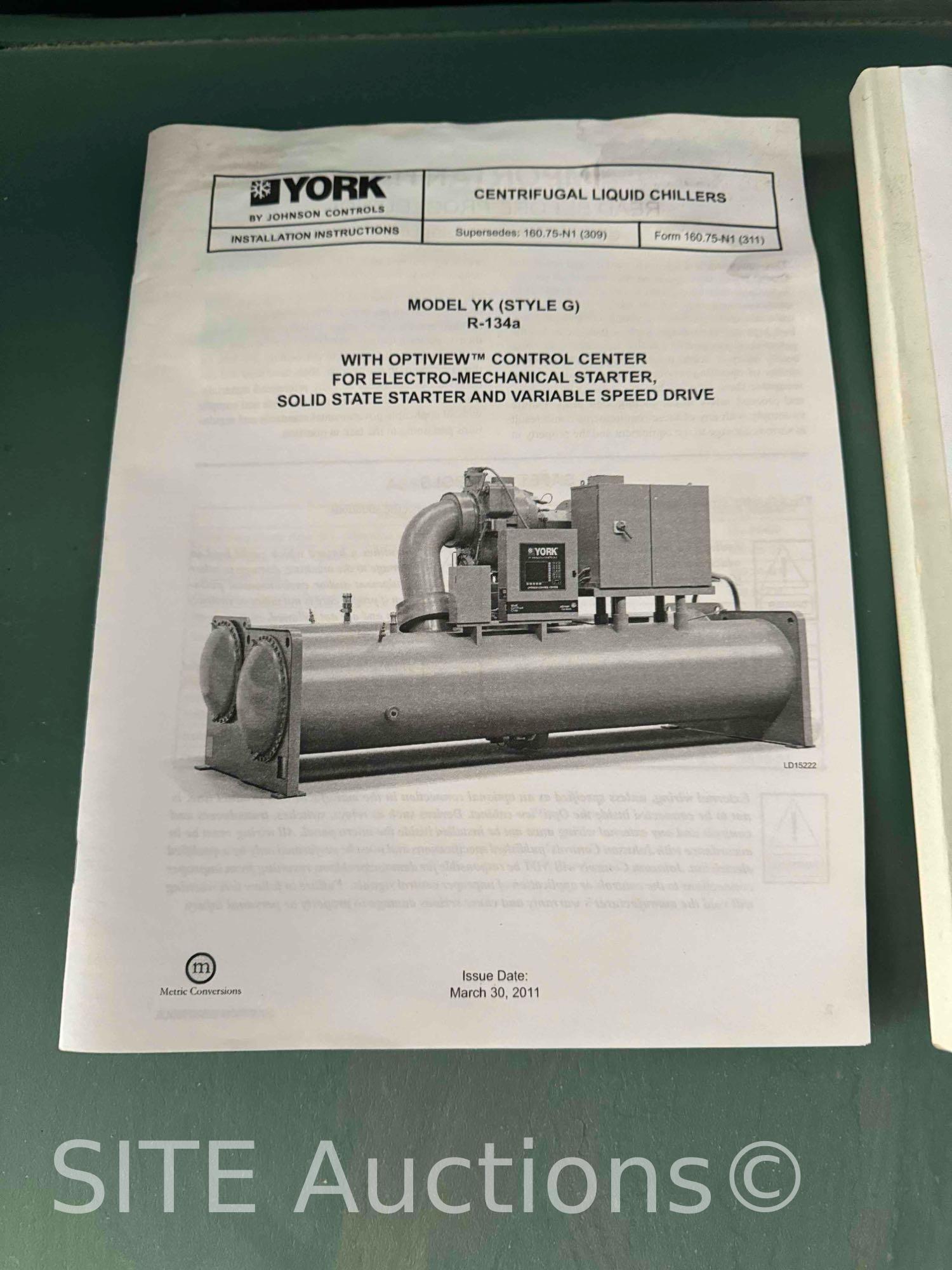 UNUSED 2012 York by Johnson Controls MaxE Centrifugal Chiller