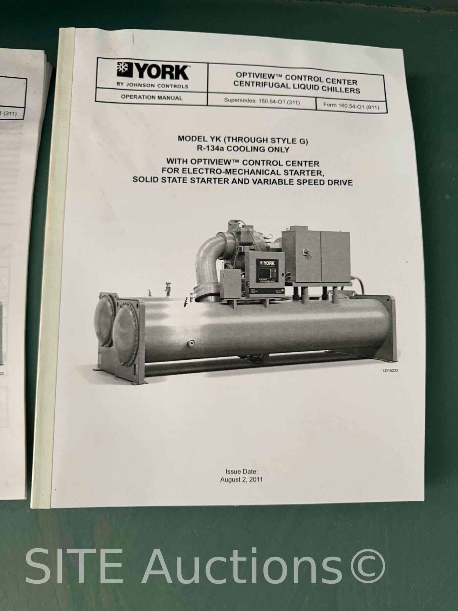 UNUSED 2012 York by Johnson Controls MaxE Centrifugal Chiller