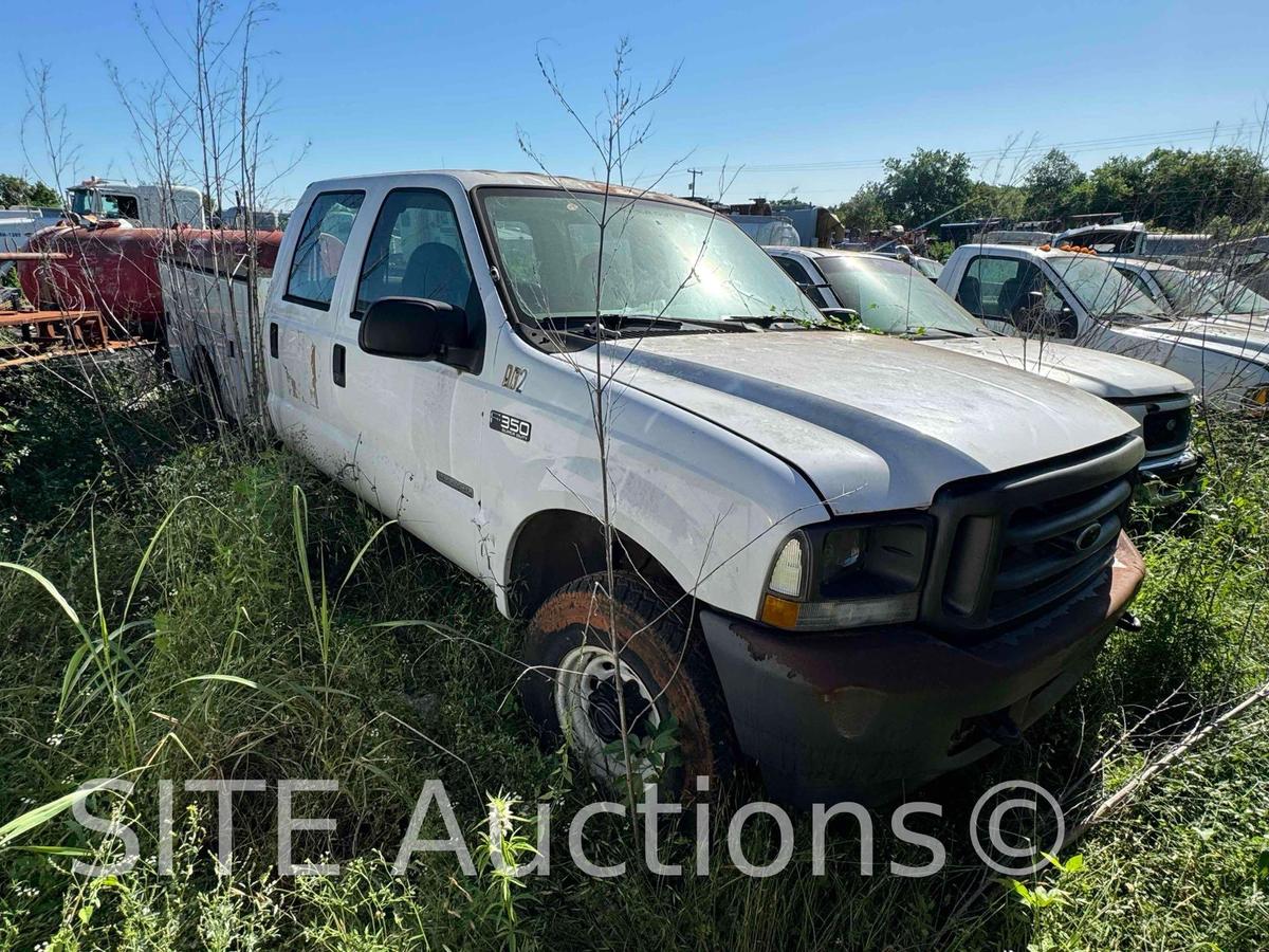 2003 Ford F350 SD Crew Cab Service Truck