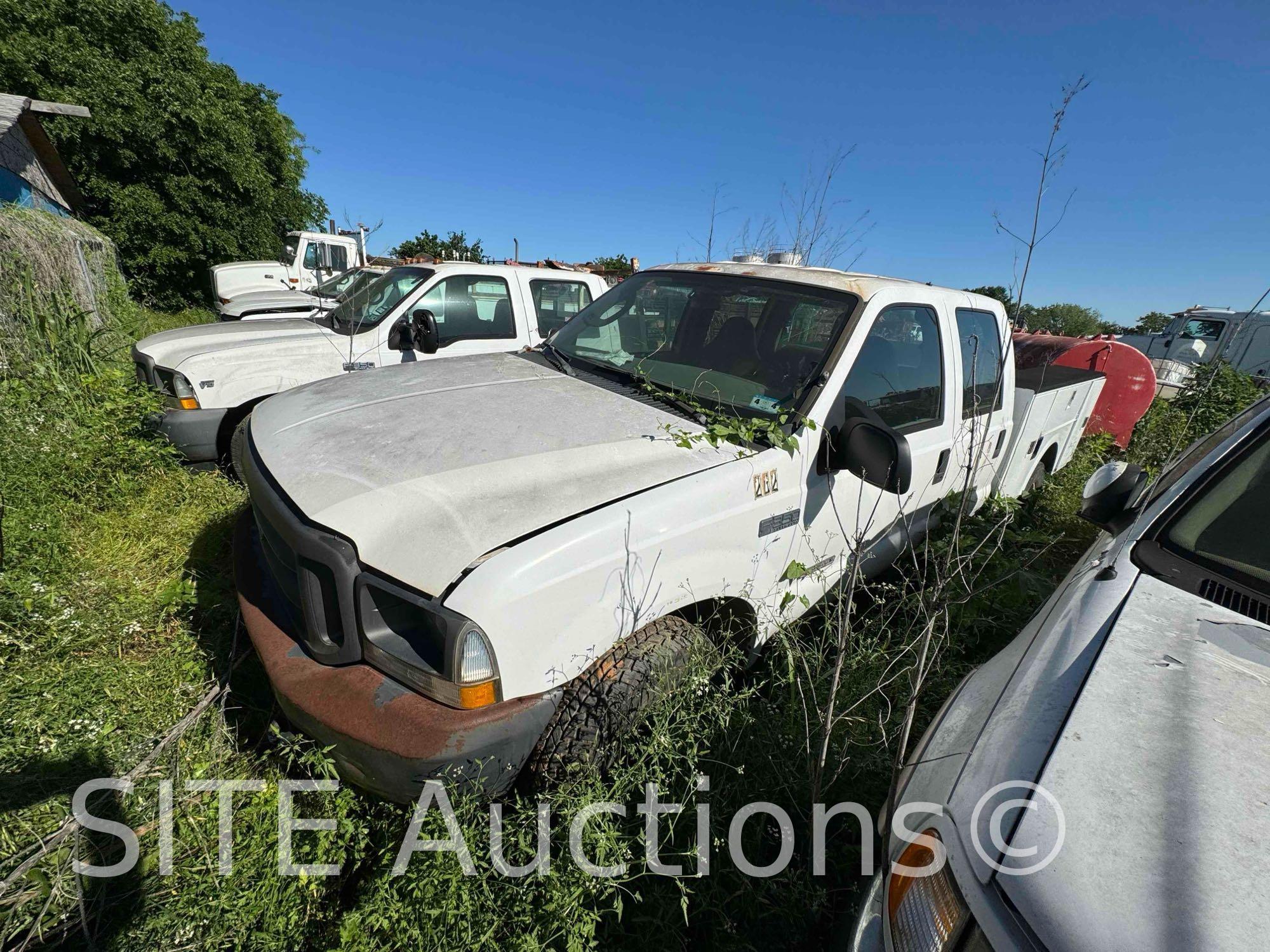 2003 Ford F350 SD Crew Cab Service Truck