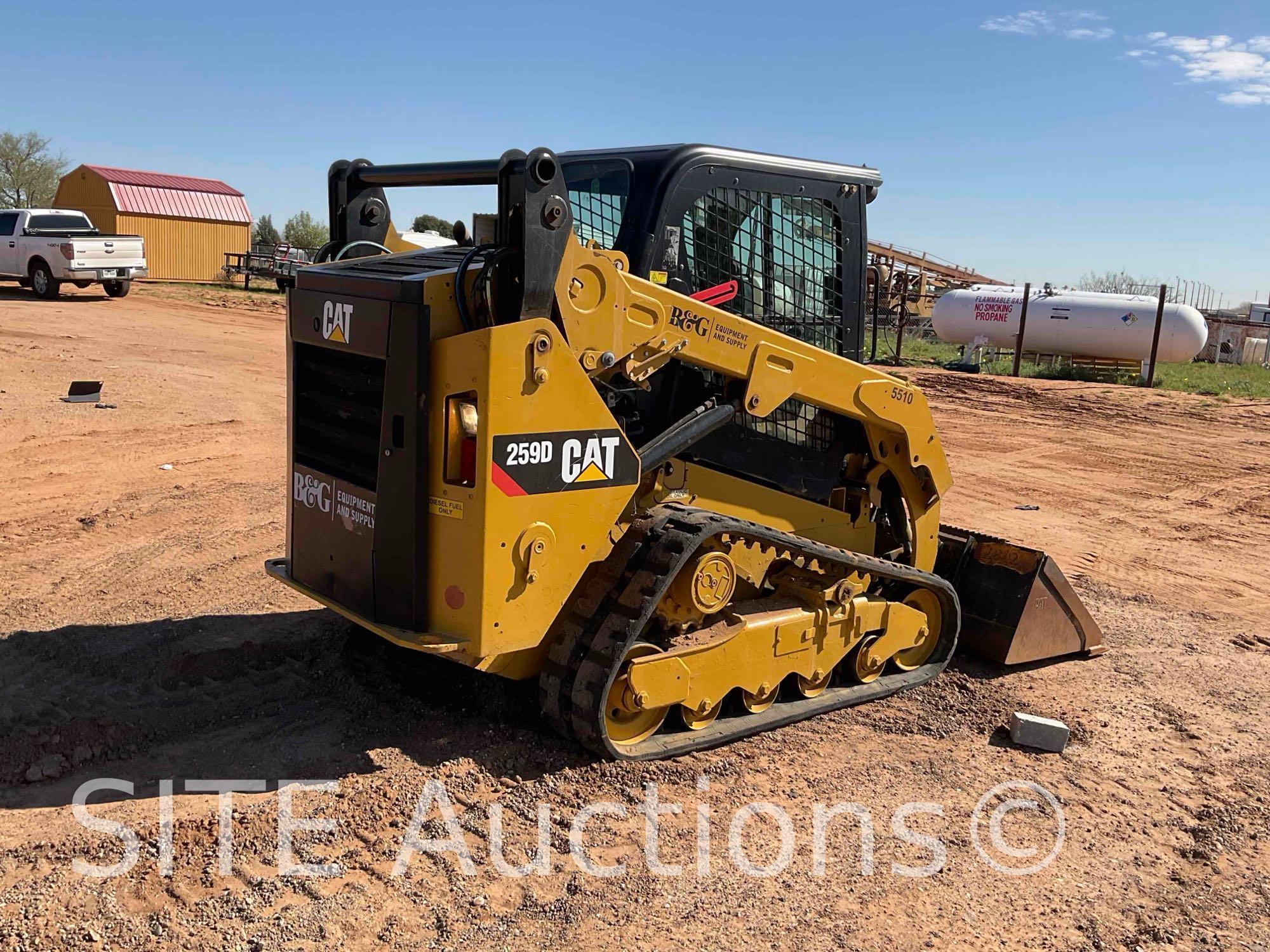 2018 CAT 259D Skid Steer Loader