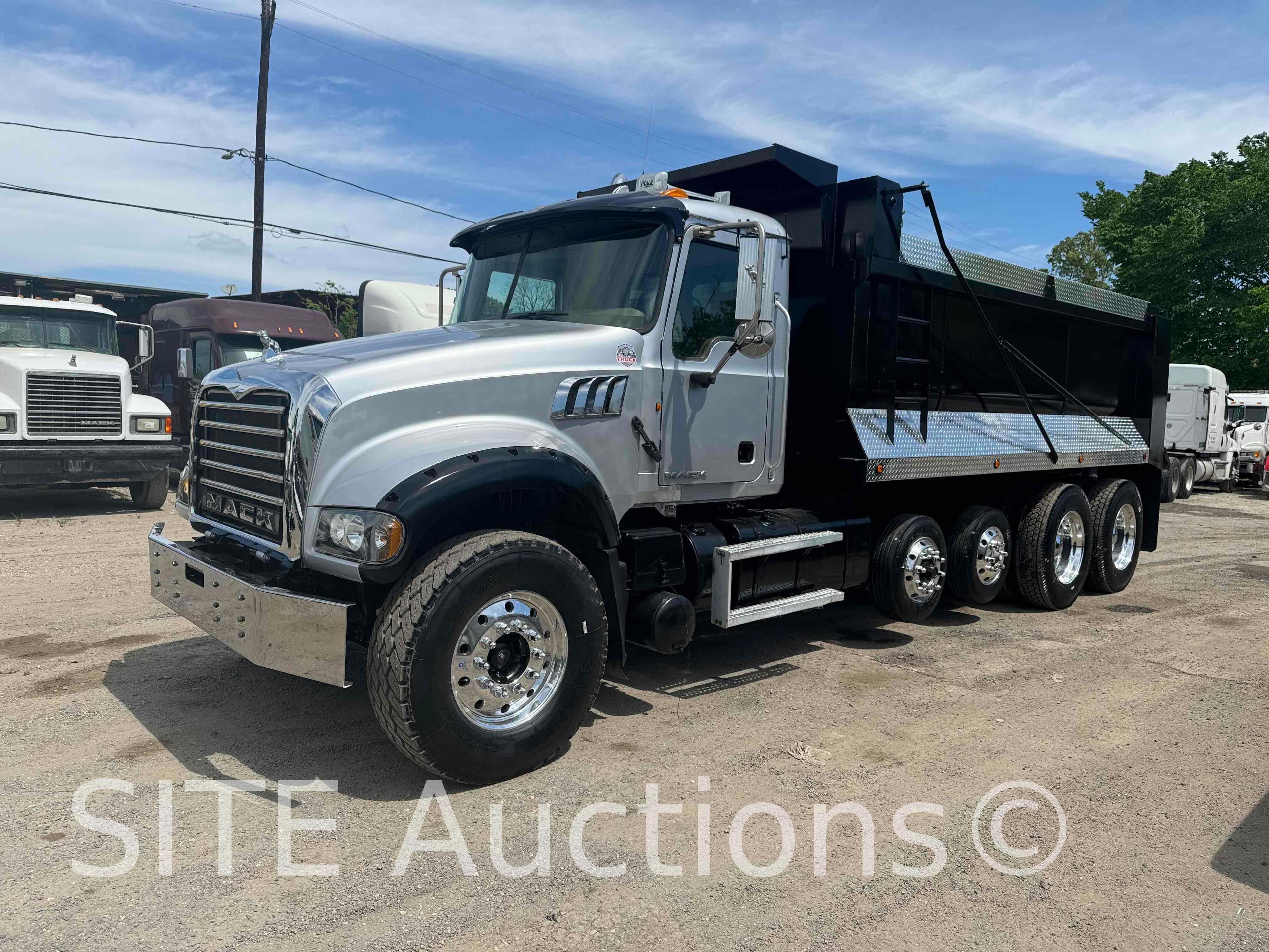 2012 Mack GU713 Quad/A Dump Truck