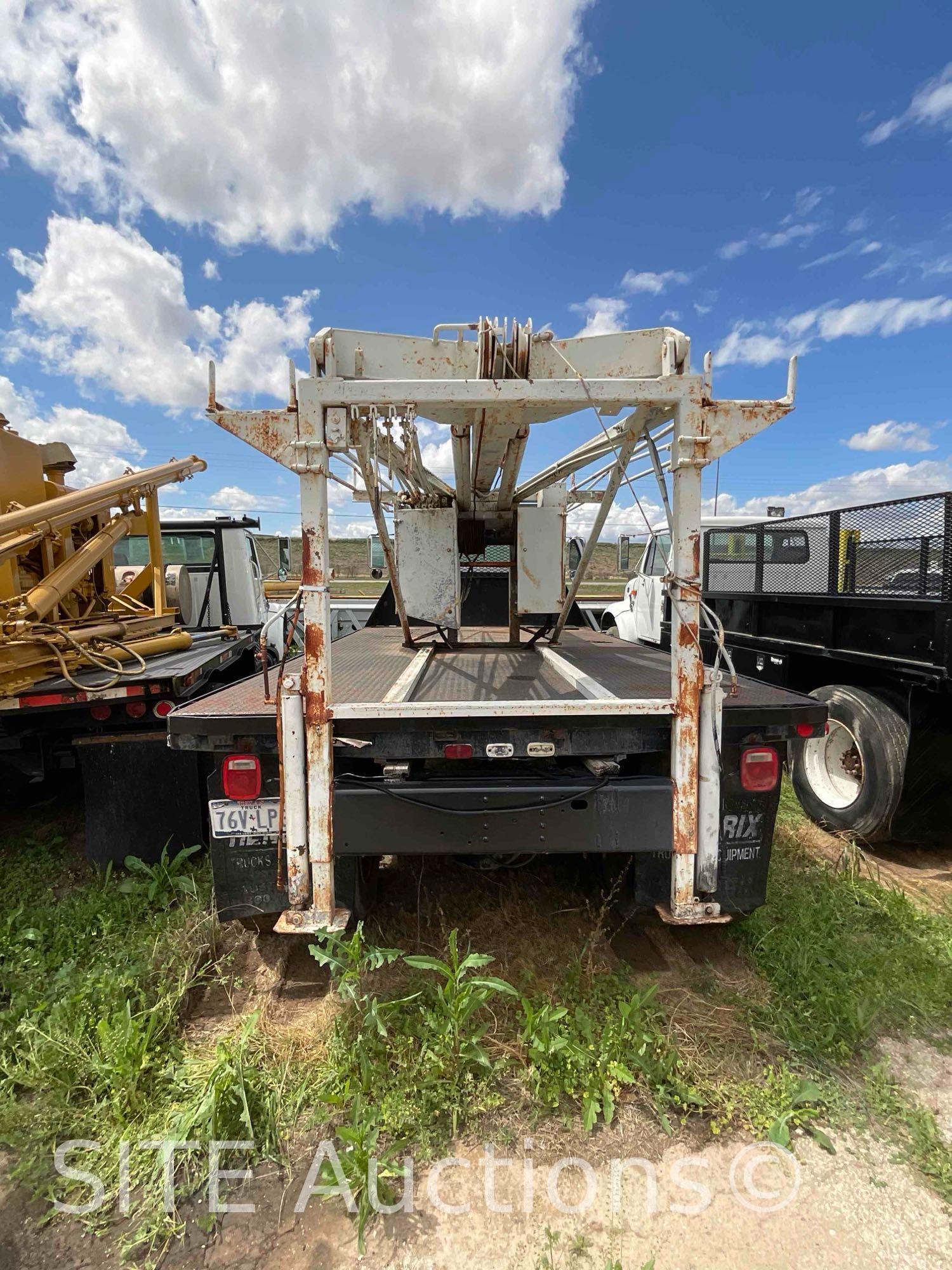 1998 GMC C7500 S/A Flatbed Truck w/ Well Pulling Unit