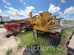 1998 International 4700 S/A Flatbed Truck w/ Drilling Unit