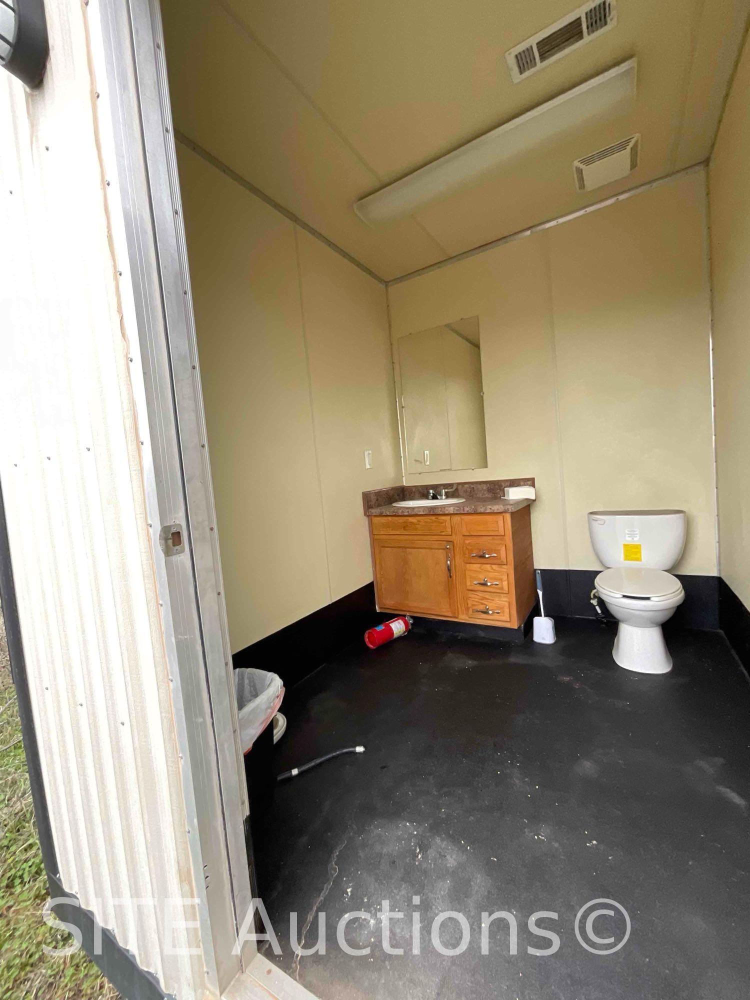 T/A Portable Bathroom Trailer