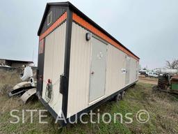 T/A Portable Bathroom Trailer