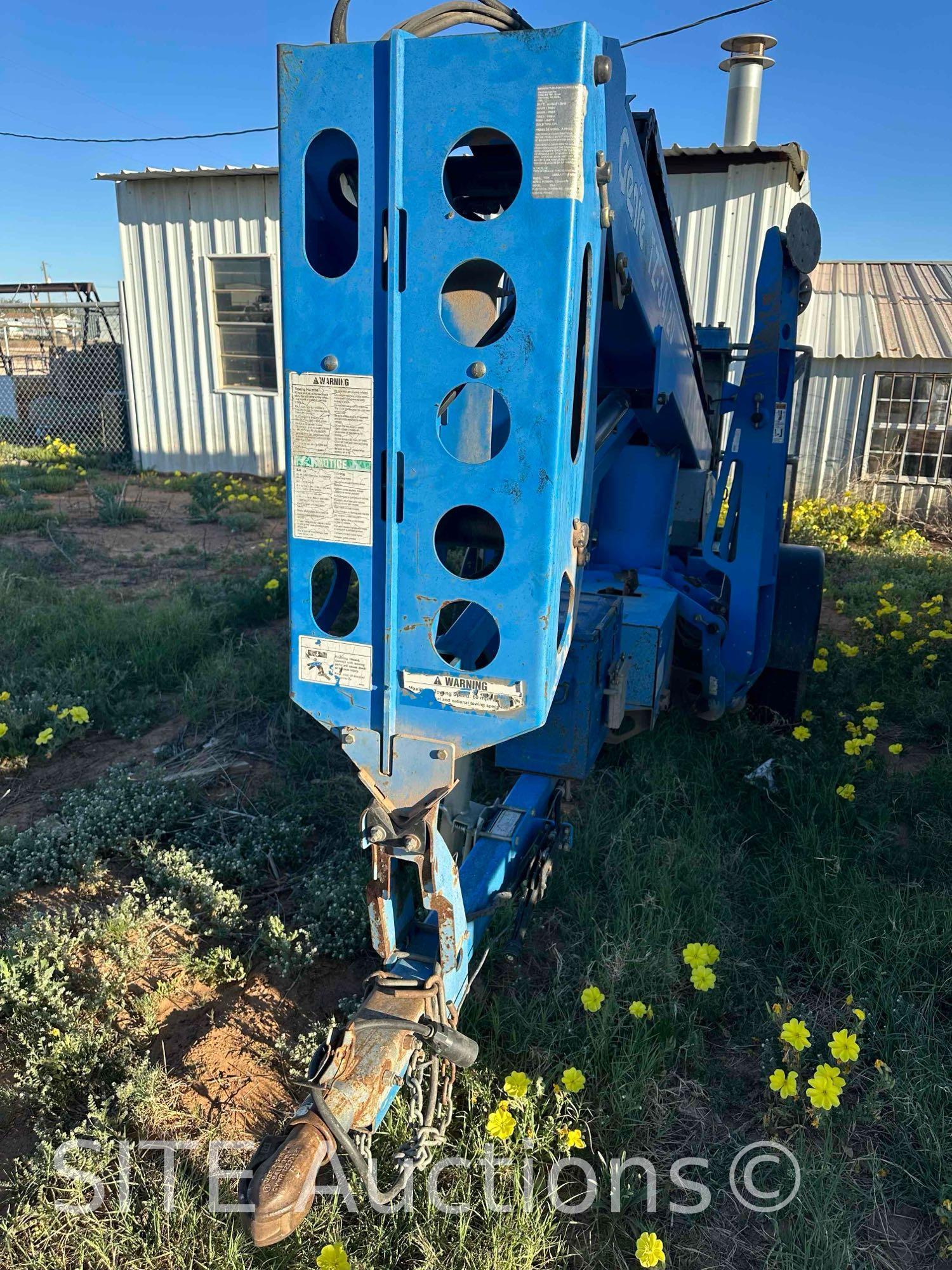 2009 Genie TZ34/20 Trailer Mounted Boom Lift