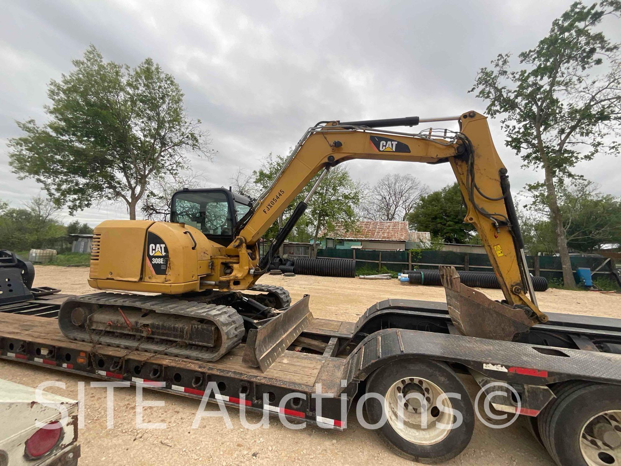 2016 CAT 308E2 CR Mini Hydraulic Excavator