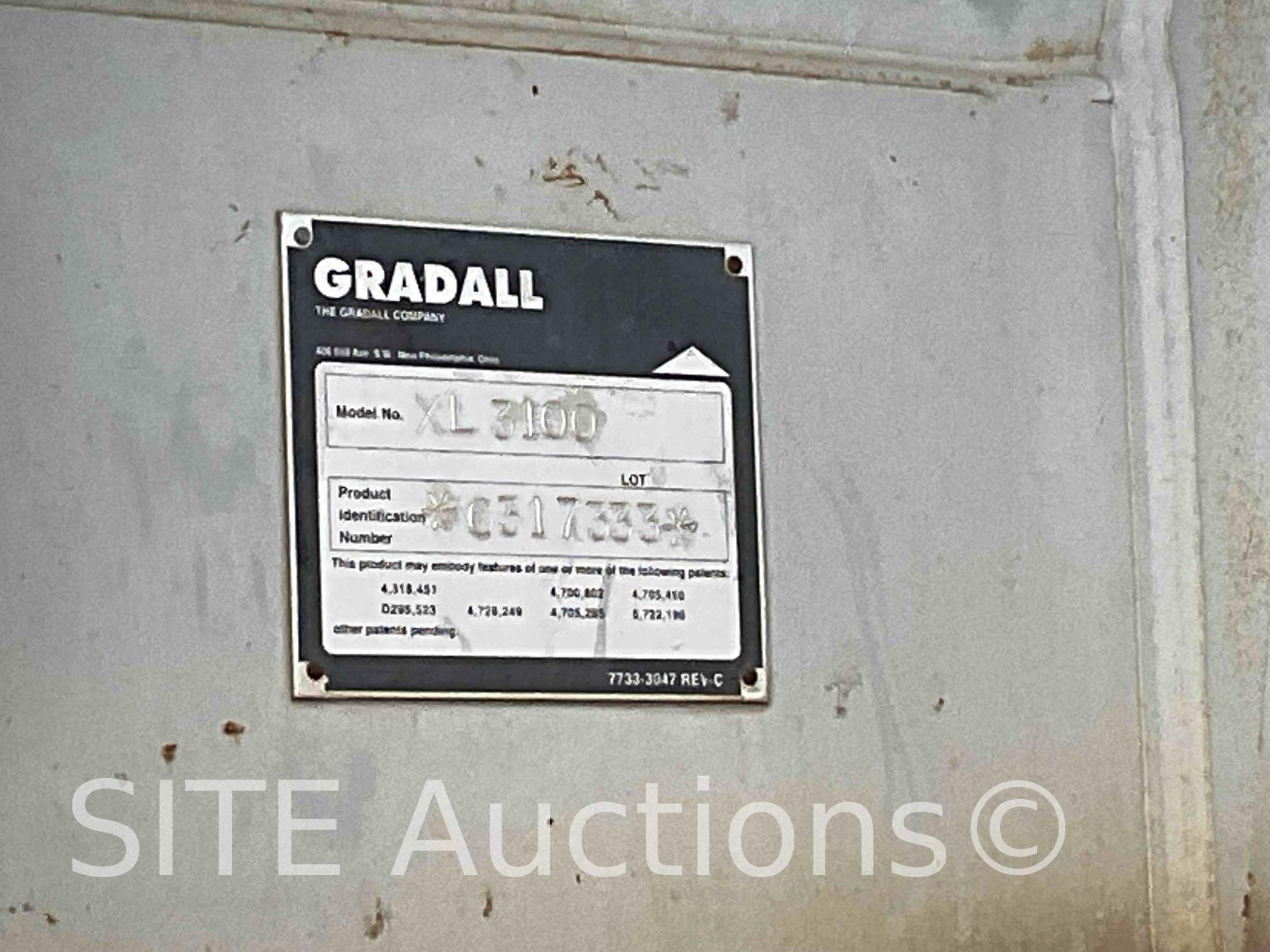 2001 Gradall XL3100 Wheeled Excavator