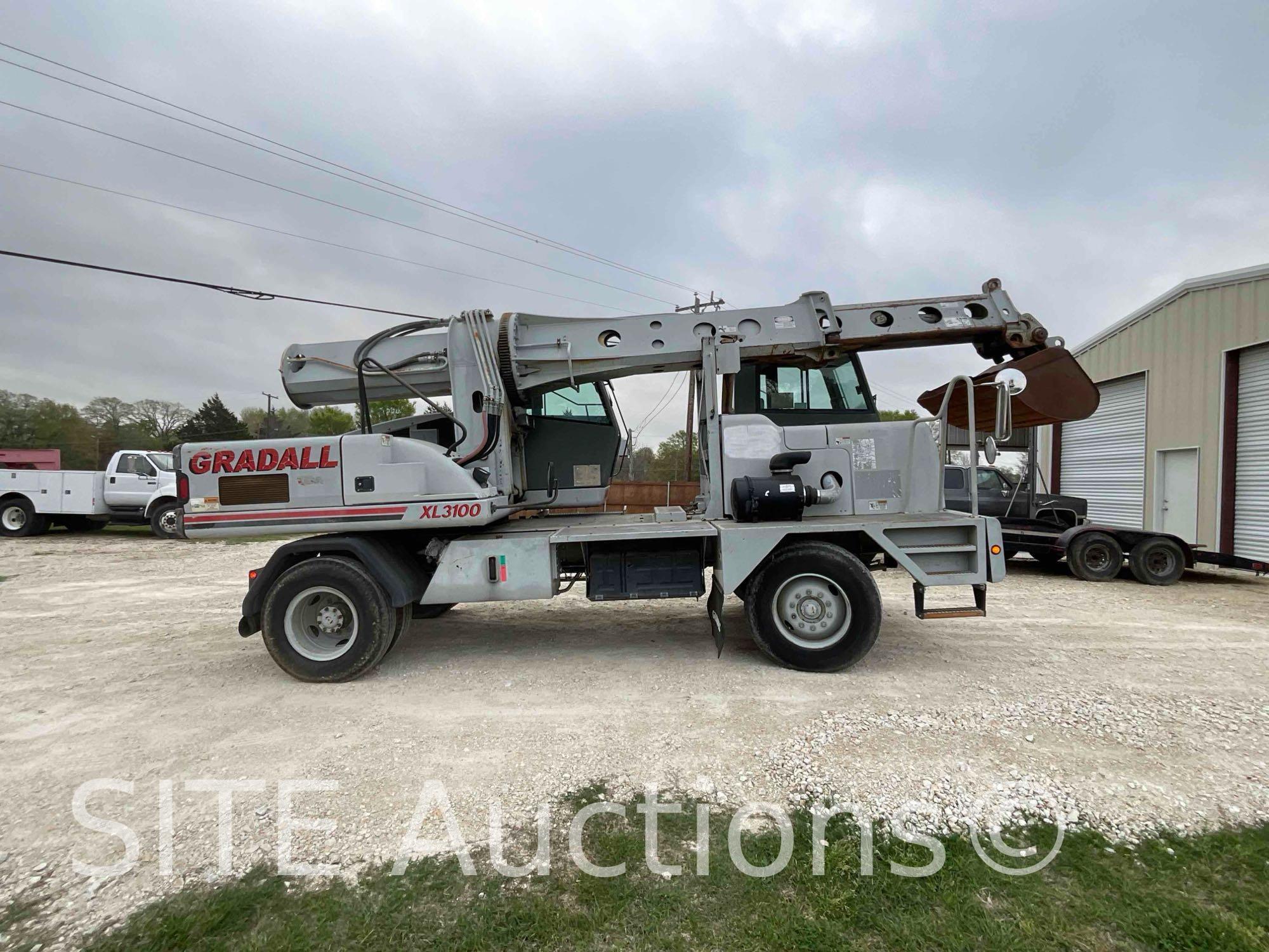 2001 Gradall XL3100 Wheeled Excavator