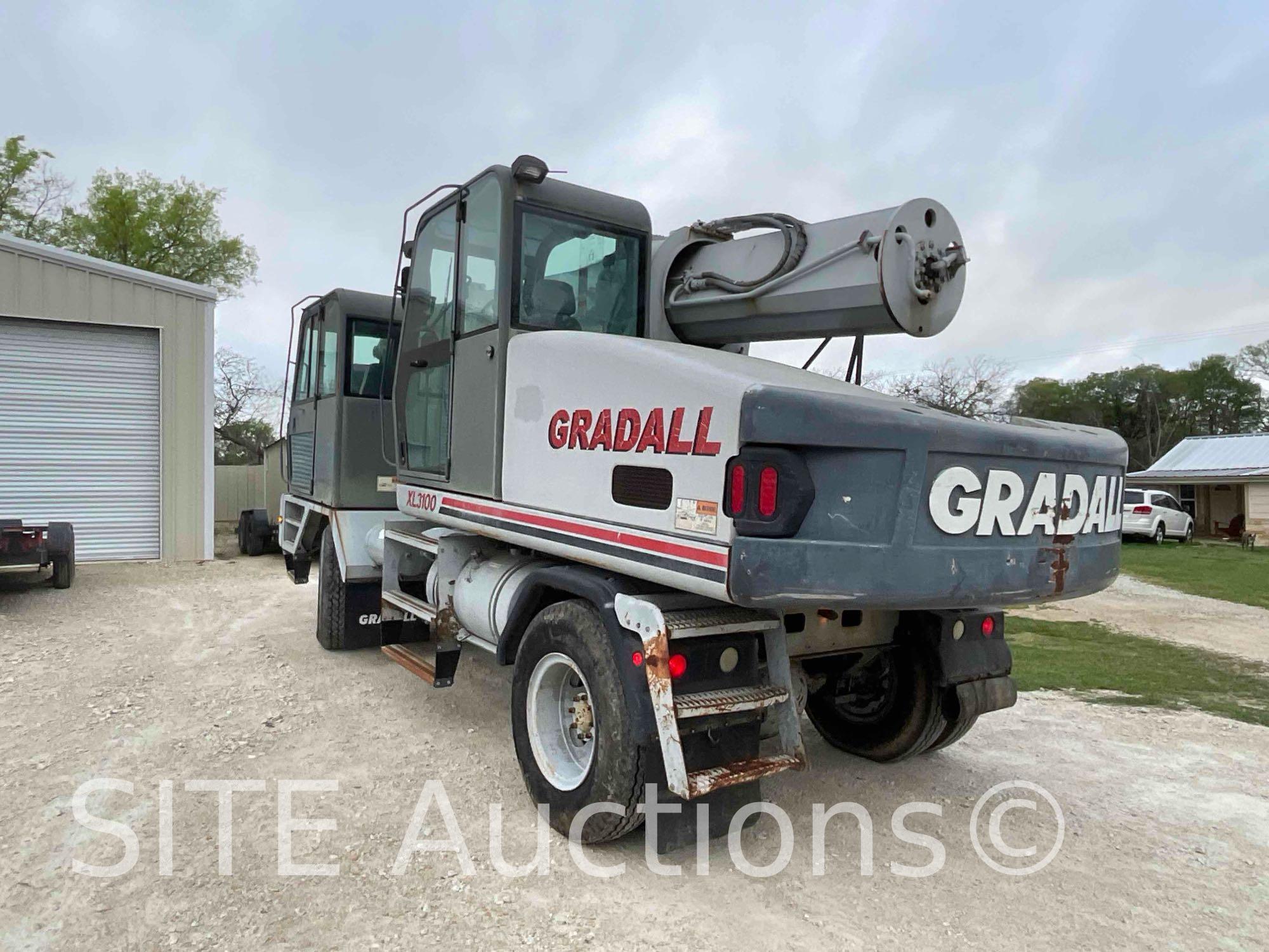 2001 Gradall XL3100 Wheeled Excavator