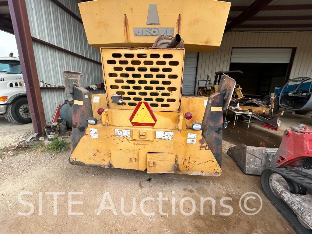 1978 Grove RT58B Rough Terrain Hydraulic Crane
