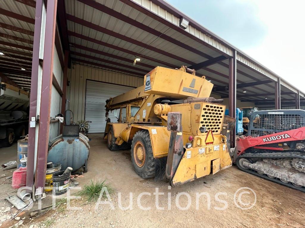1978 Grove RT58B Rough Terrain Hydraulic Crane