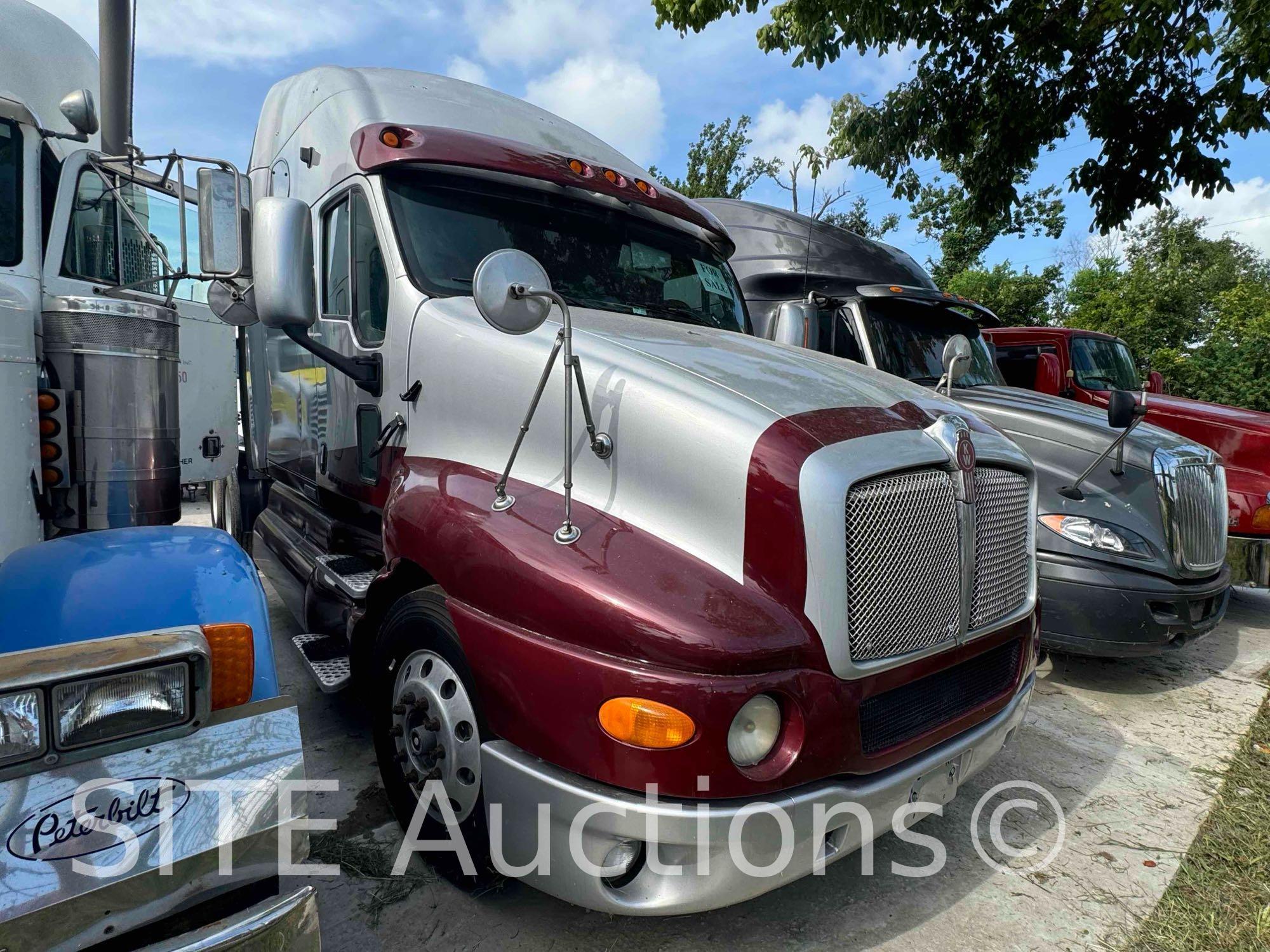 2010 Kenworth T2000 T/A Sleeper Truck Tractor