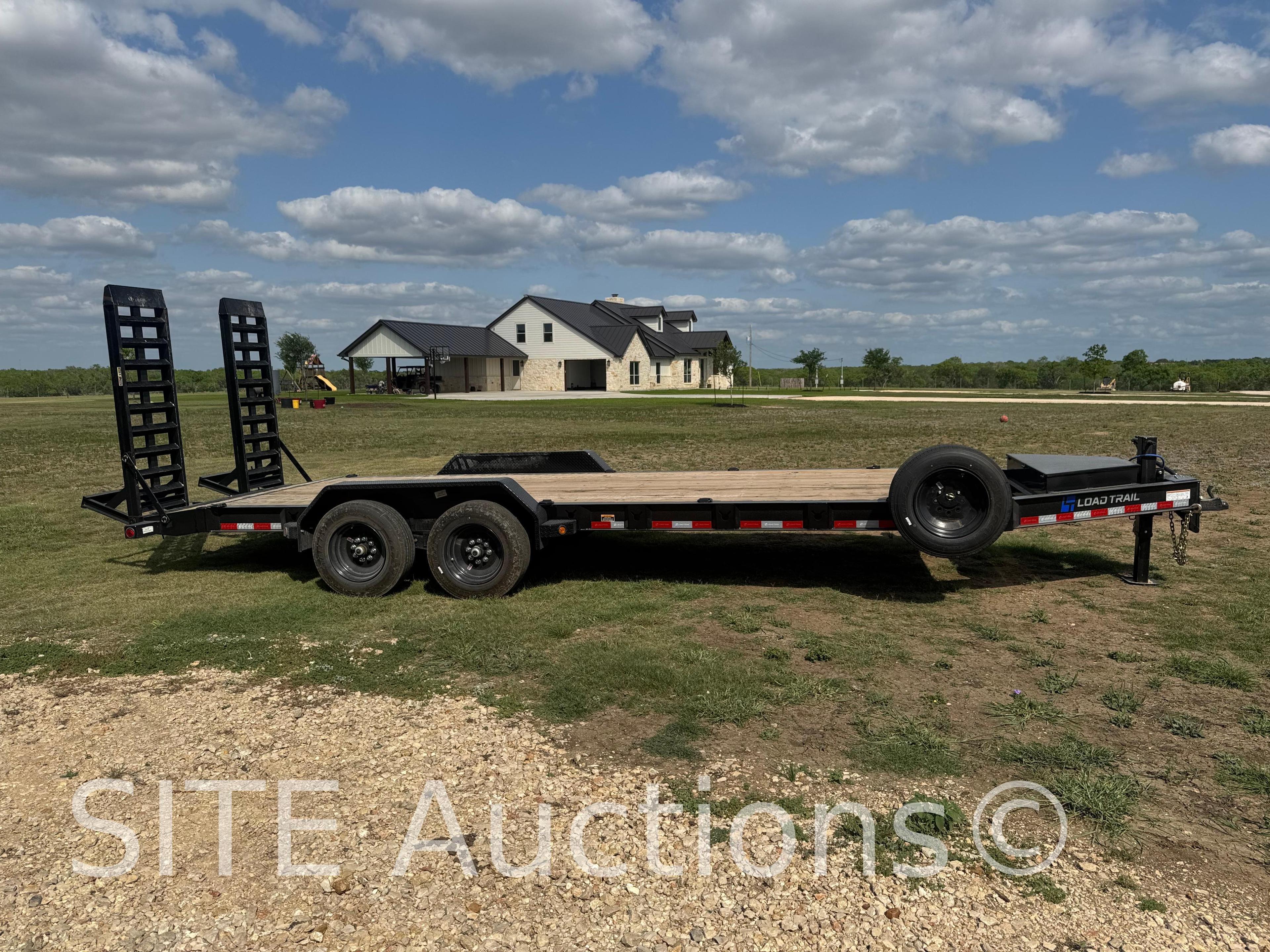 2025 Load Trailer T/A Flatbed Trailer
