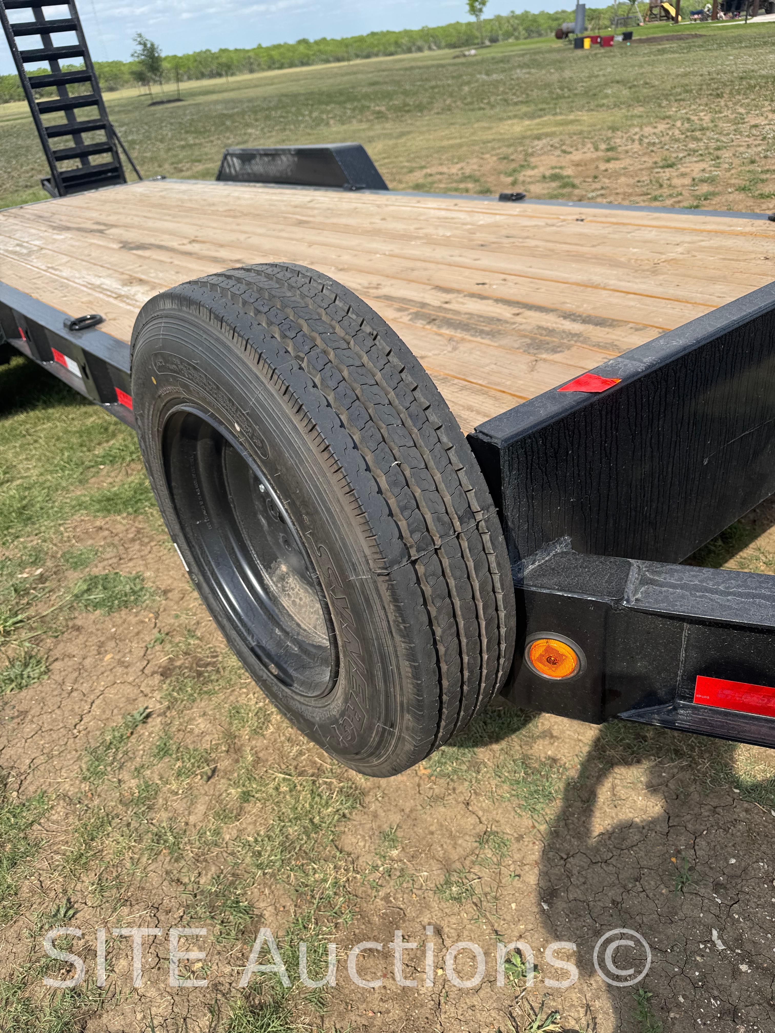 2025 Load Trailer T/A Flatbed Trailer