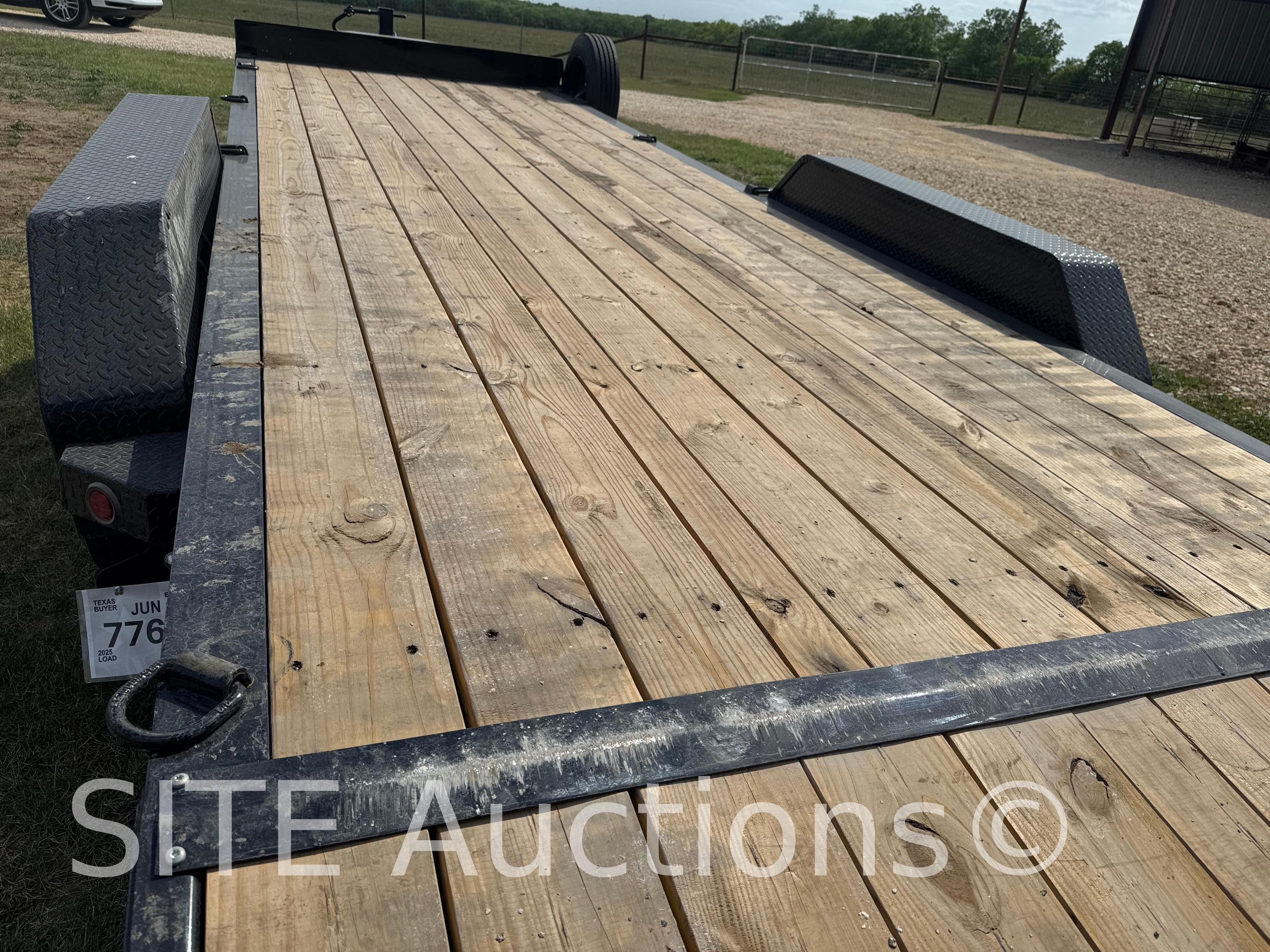 2025 Load Trailer T/A Flatbed Trailer