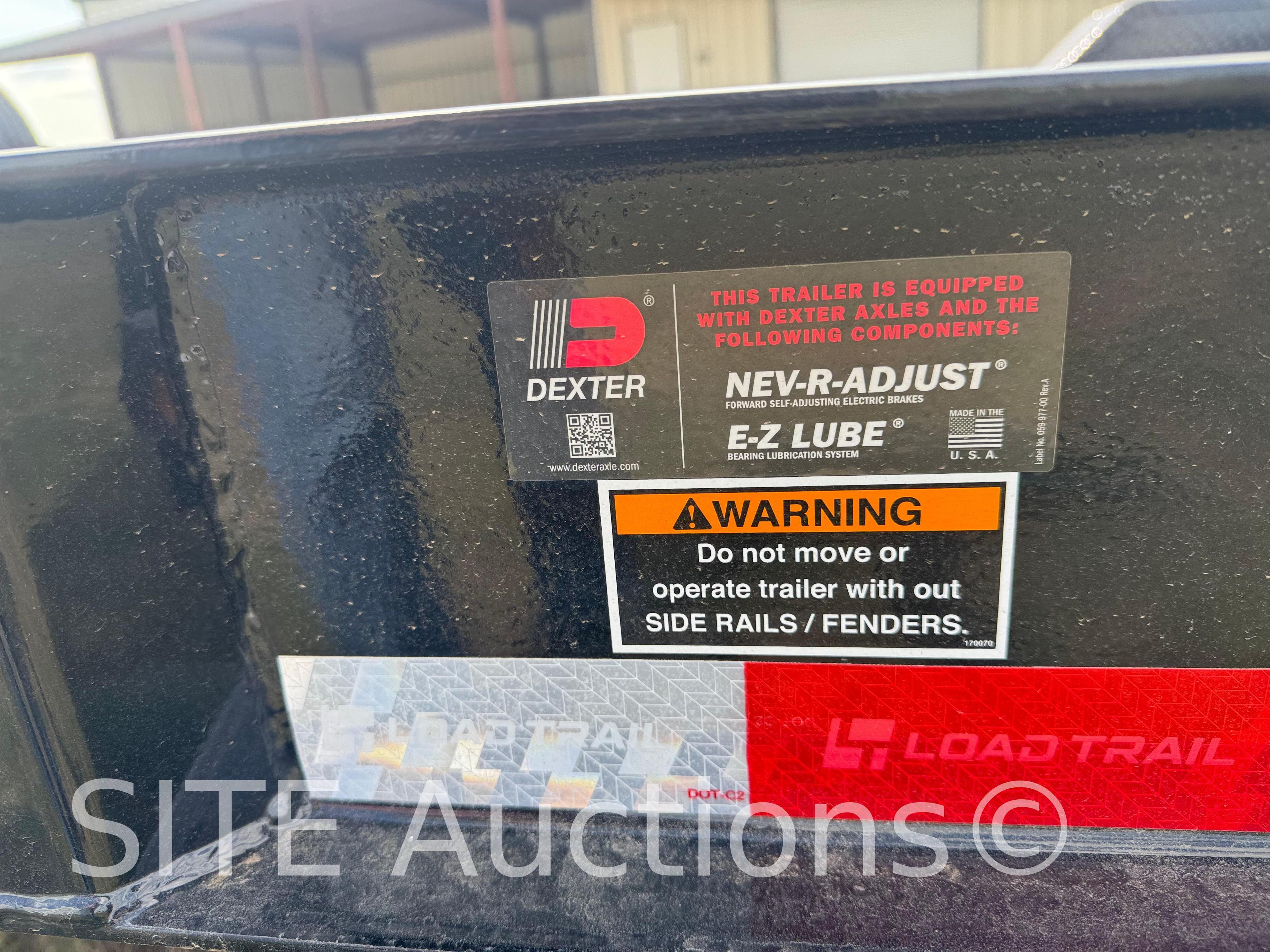 2025 Load Trailer T/A Flatbed Trailer