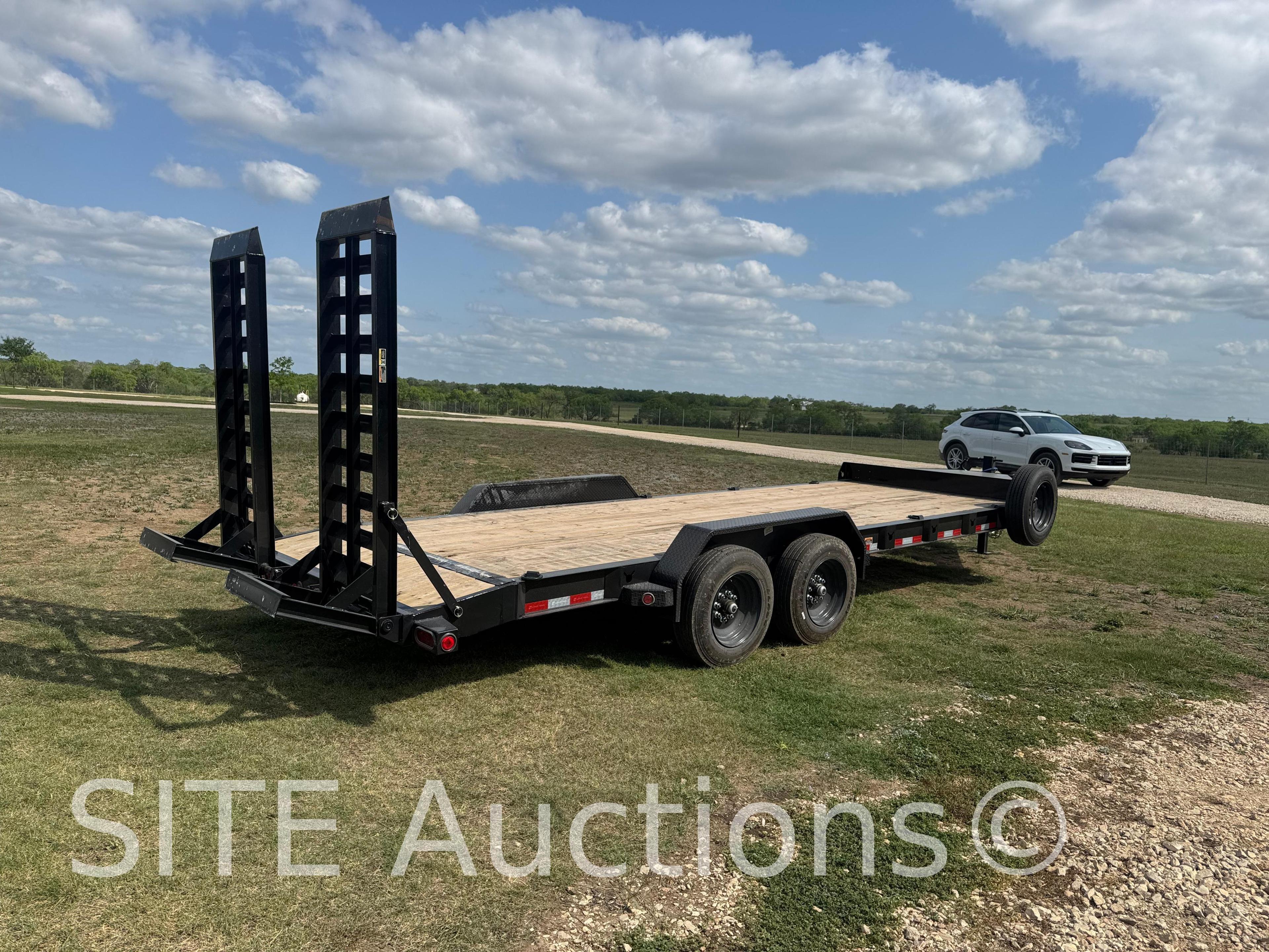 2025 Load Trailer T/A Flatbed Trailer