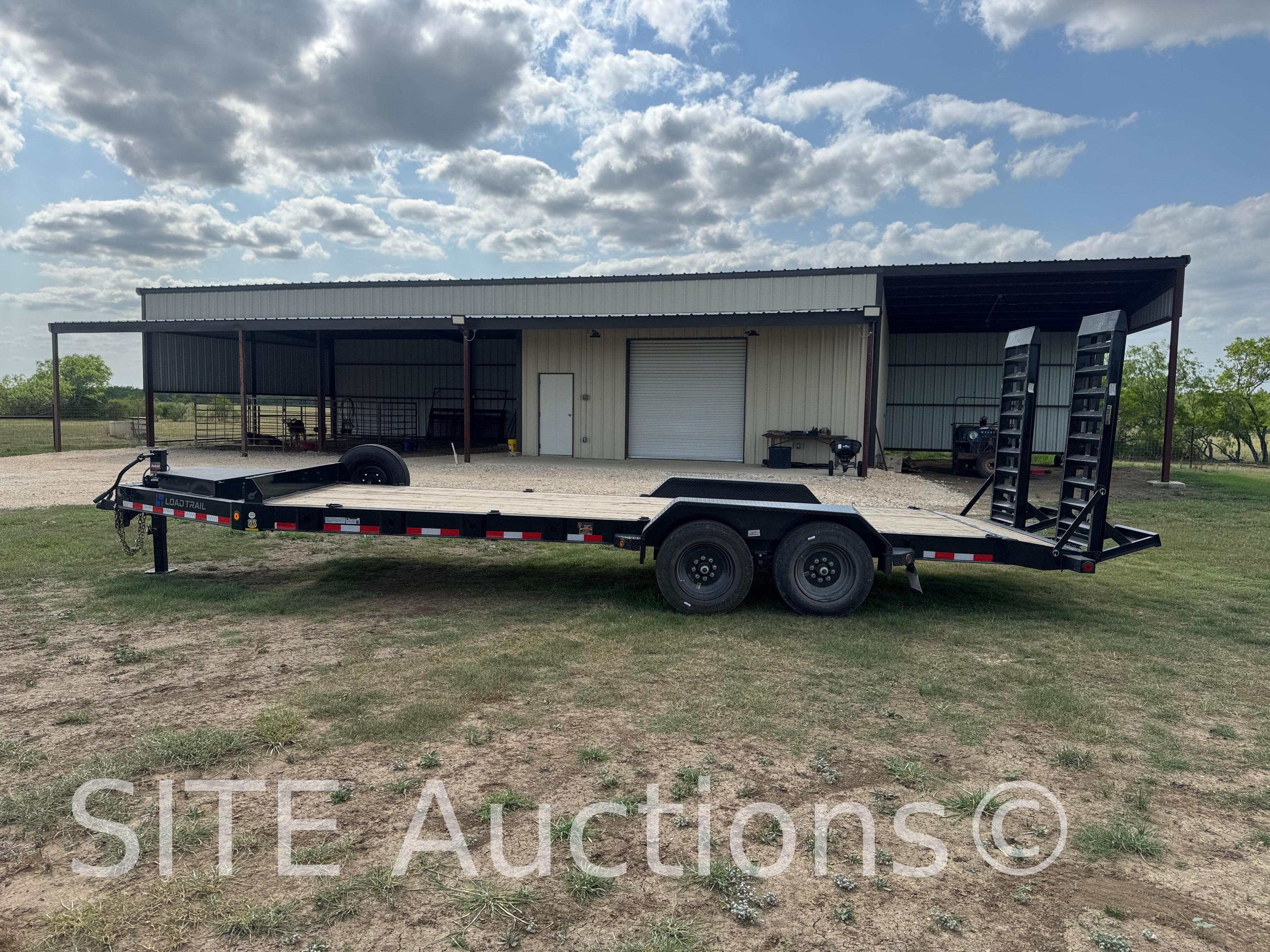 2025 Load Trailer T/A Flatbed Trailer