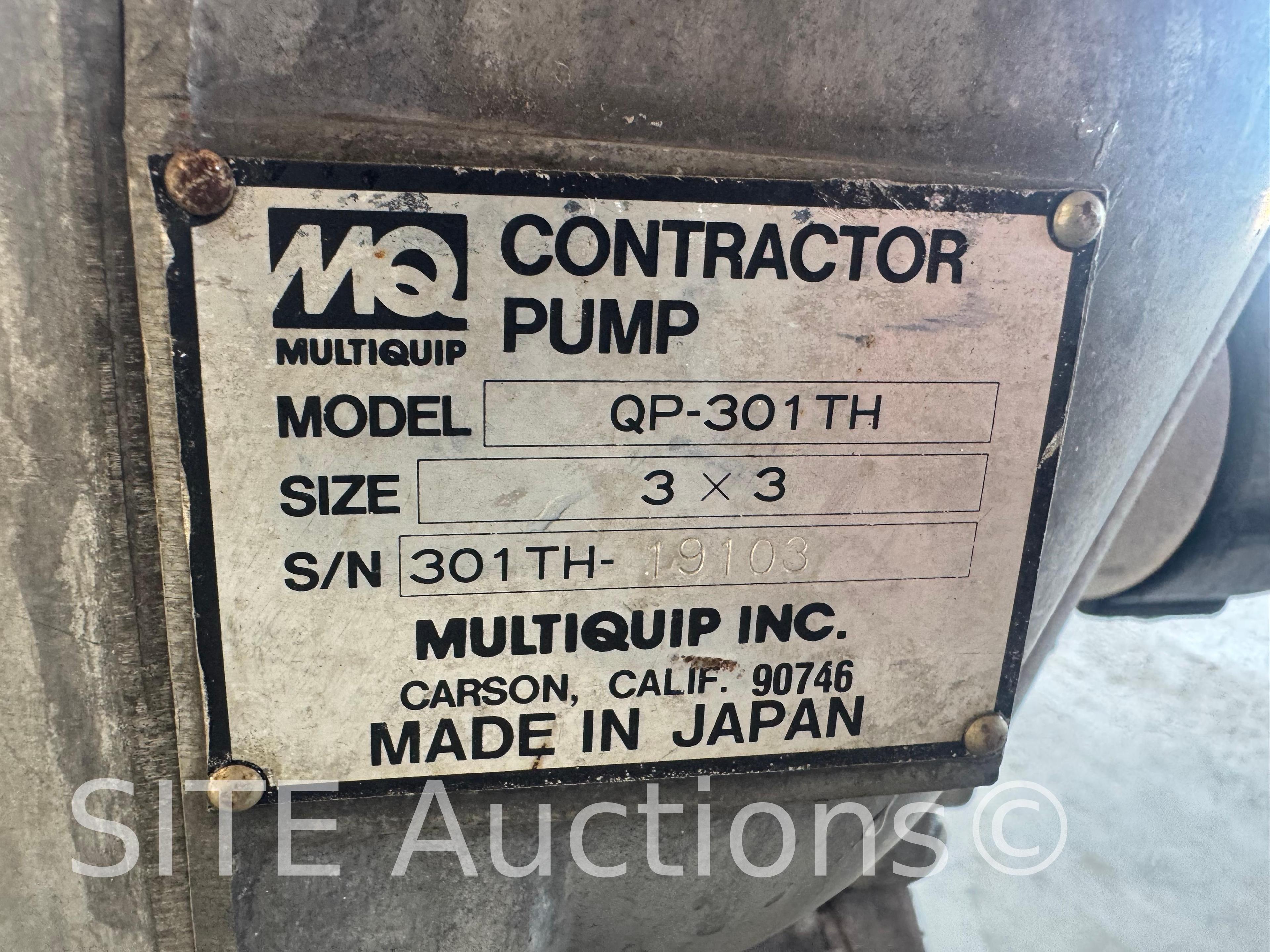 MultiQuip QP-301TH Contractor Pump