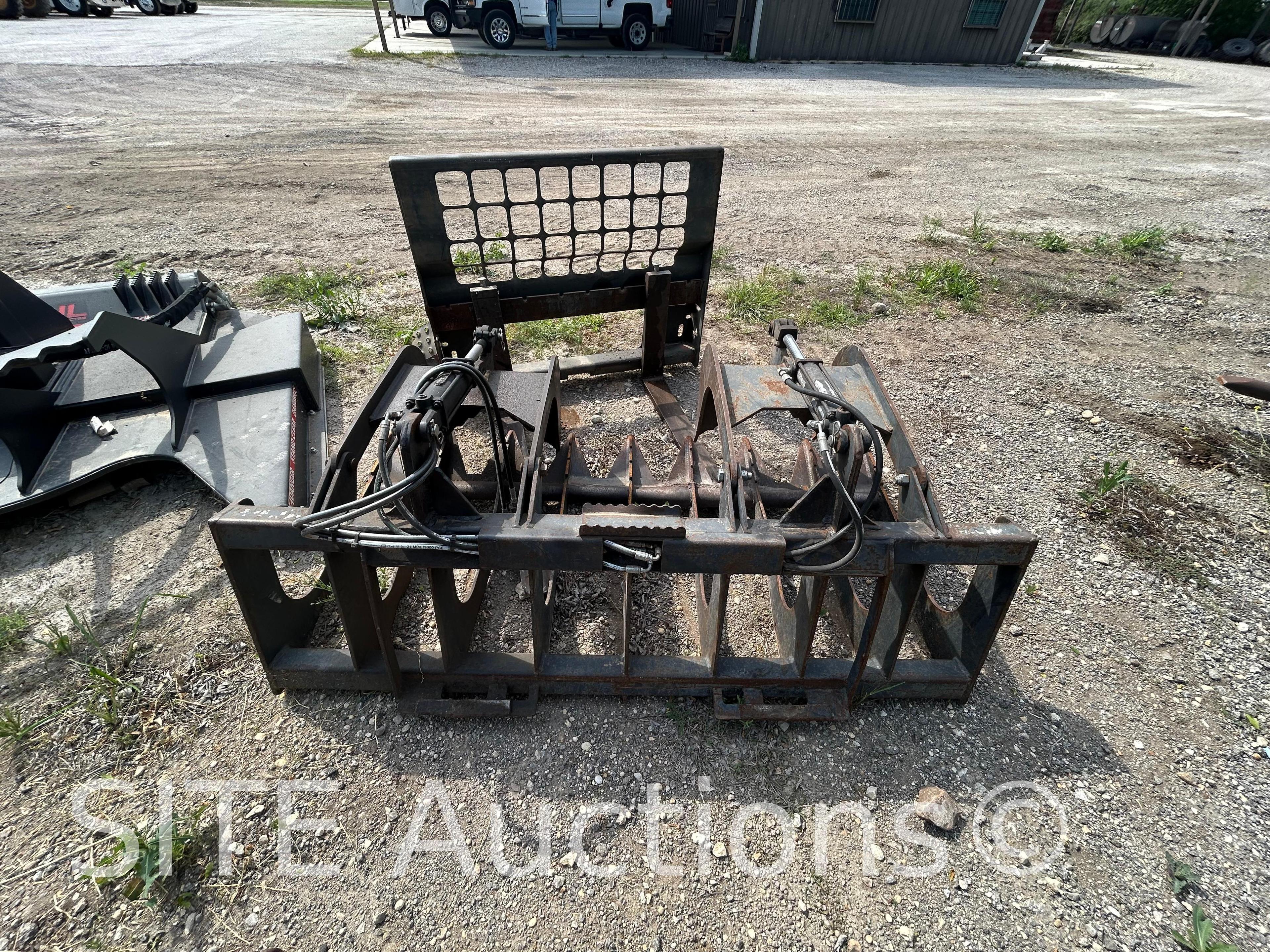 Skid Steer Grapple Attachment