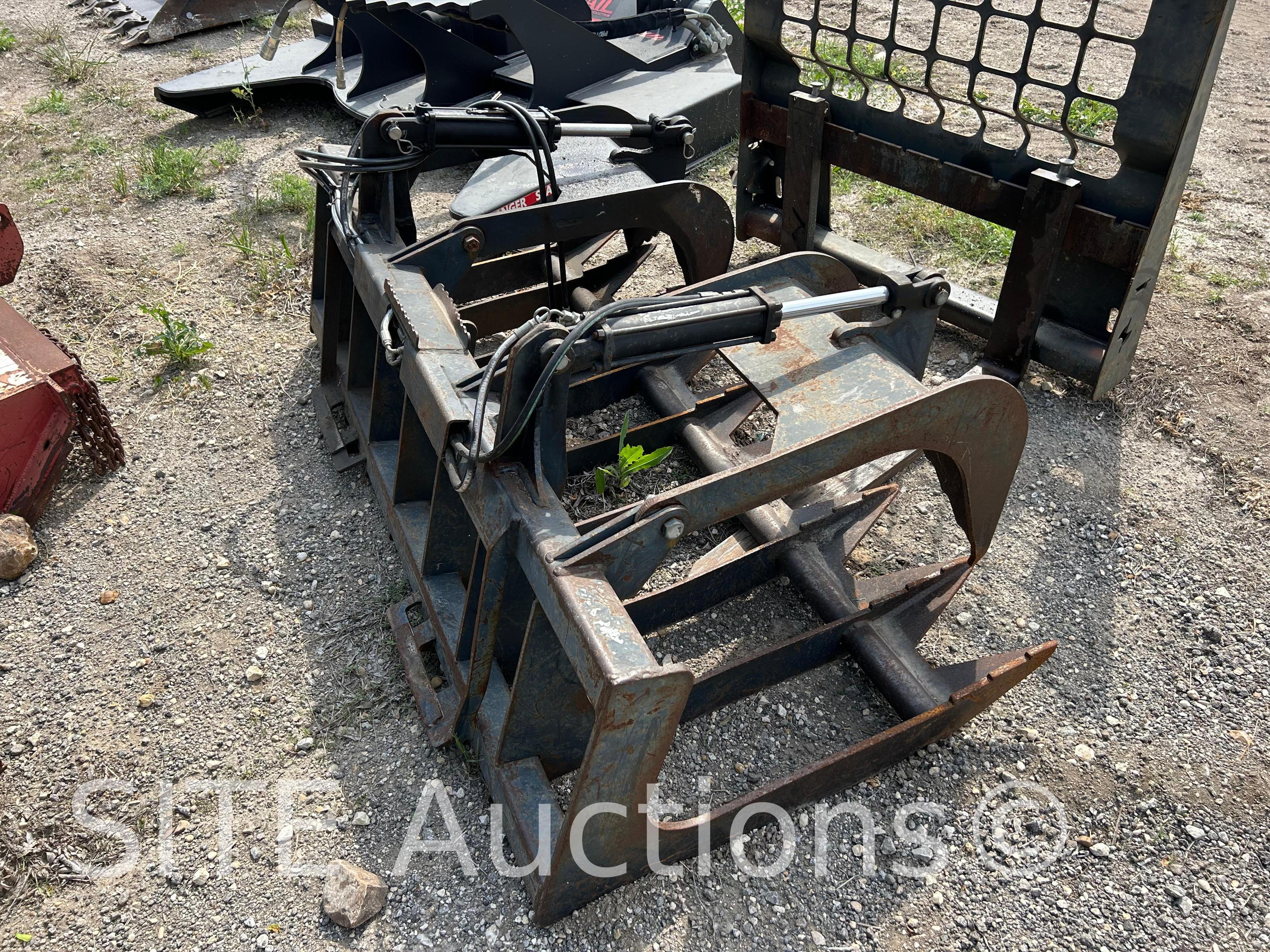 Skid Steer Grapple Attachment