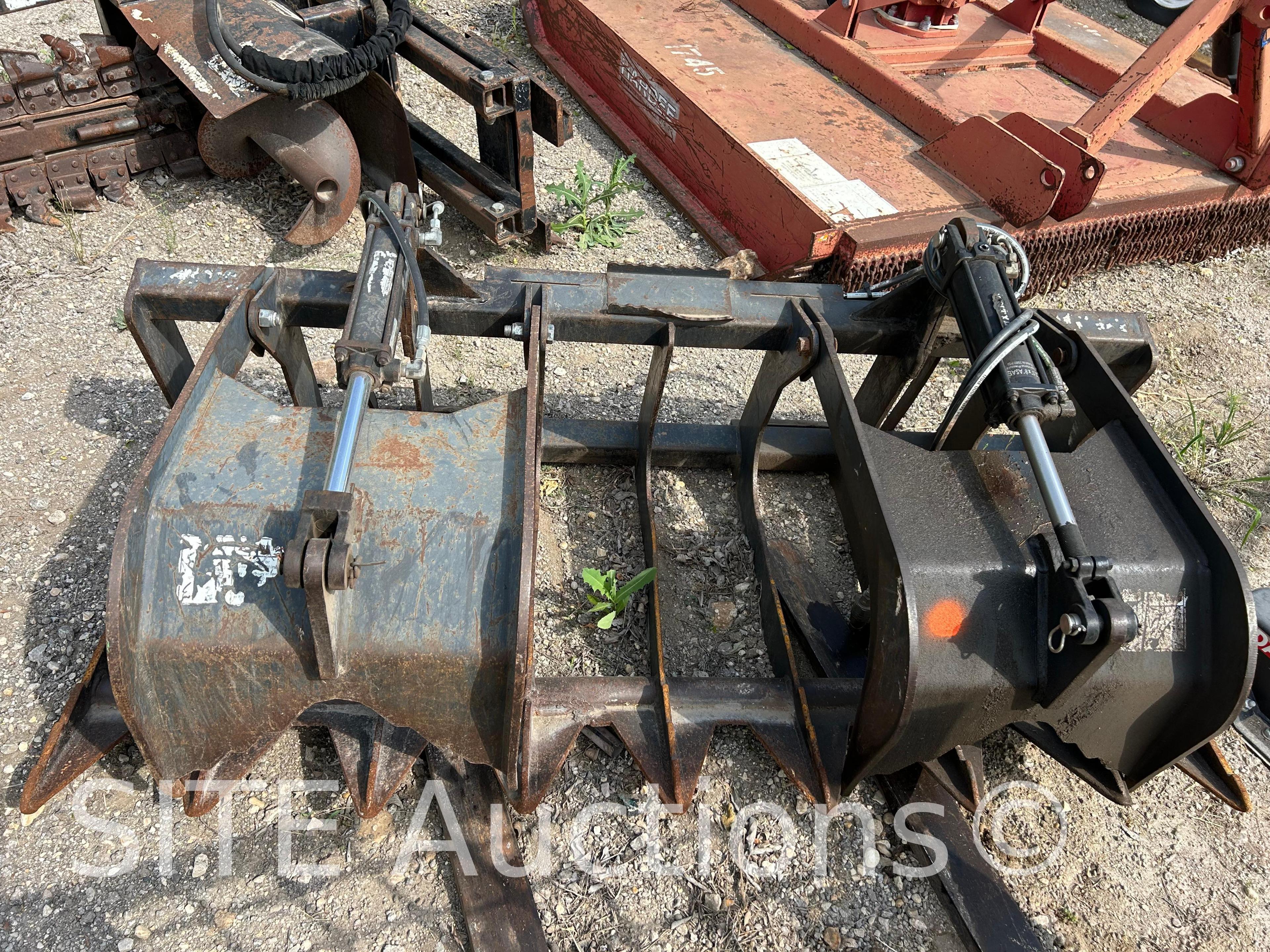 Skid Steer Grapple Attachment