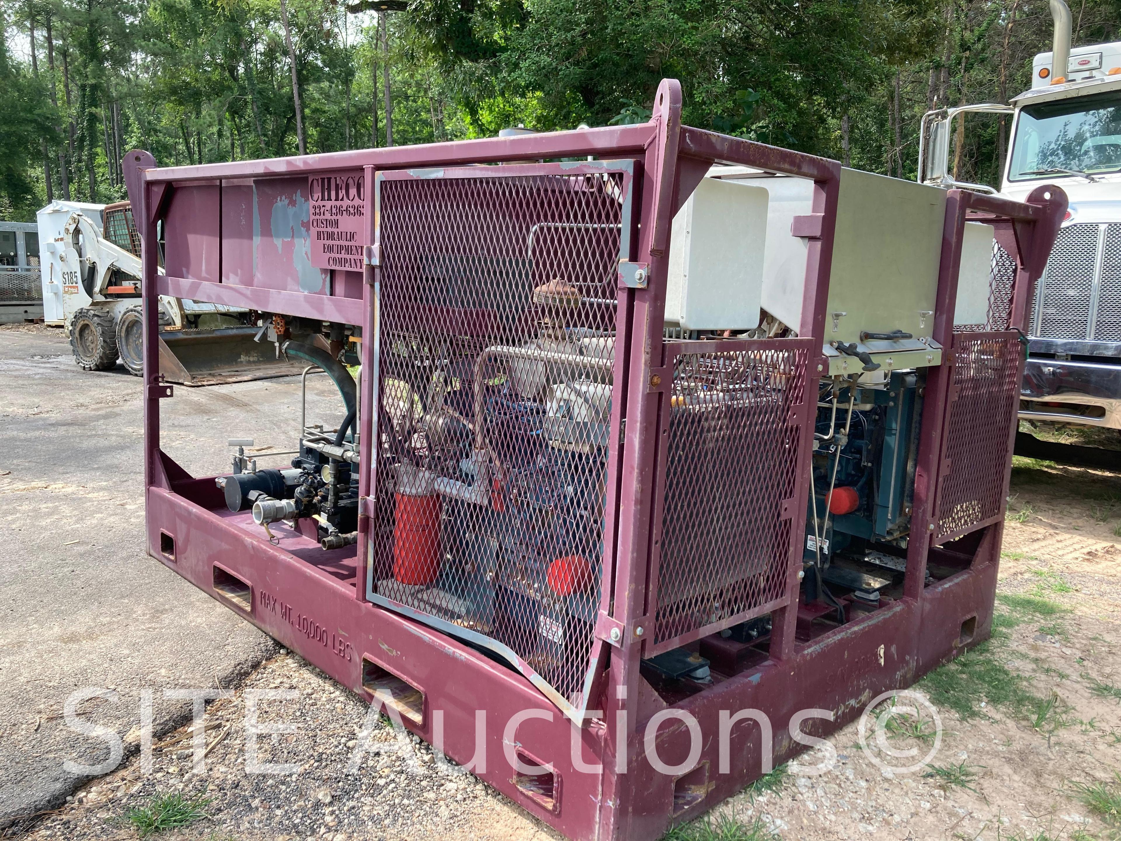 15K Checo Wireline Grease Injector Unit