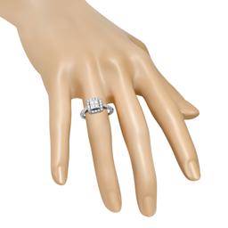 14K White Gold Setting with 1.06ct Diamond Ladies Ring